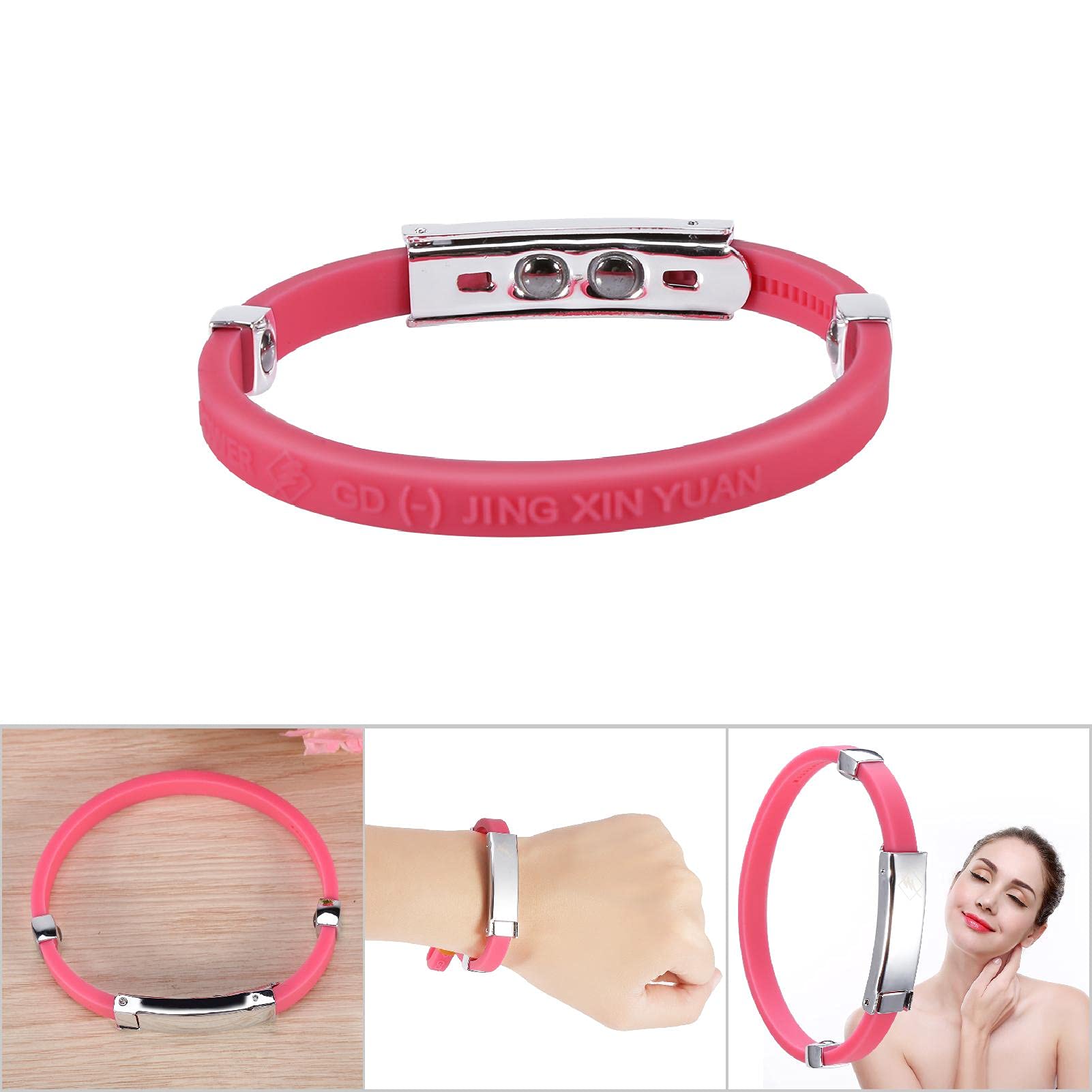 Bracelet Antistatique En Silicone – Réglable, Anti-choc, élimine L'électricité Statique – Pour Homme, Femme, Cadeau