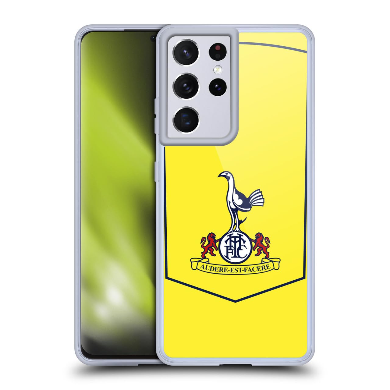 Head Case Designs Officially Licensed Tottenham Hotspur F.C. Third 2025/26 Badge Kit Gel Case [Military Grade Protection] Compatible with Samsung Galaxy S21 Ultra 5G and Compatible with MagSafe