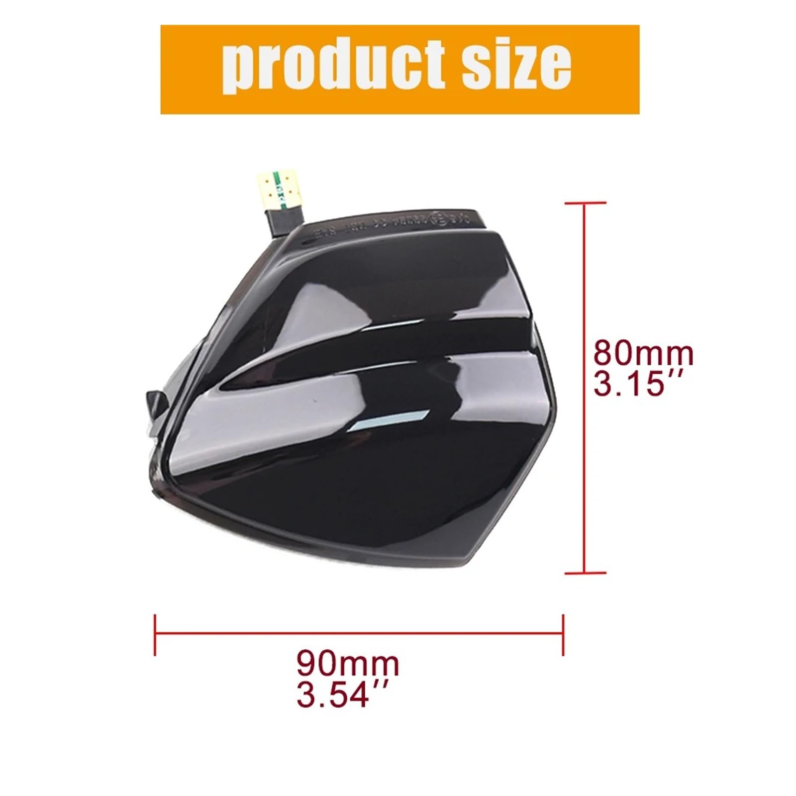 2X LED Dynamic Per Ford Per S-Max Per Kuga Per C394 Per C-Max Specchietto Laterale Indicatore Direzione Sequenziale Freccia Specchietto