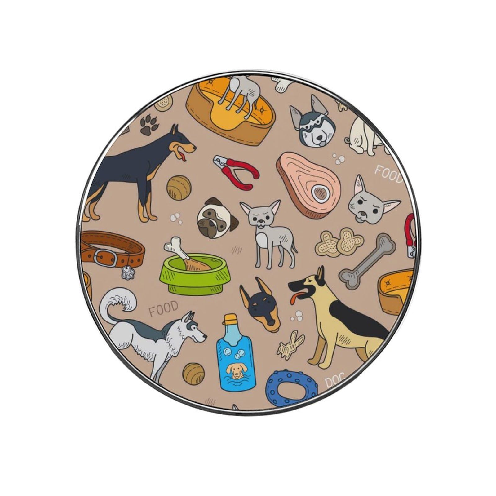 Cartoon Dog Magnets For Fridge Kitchen Decoration For Refrigerators Whiteboards