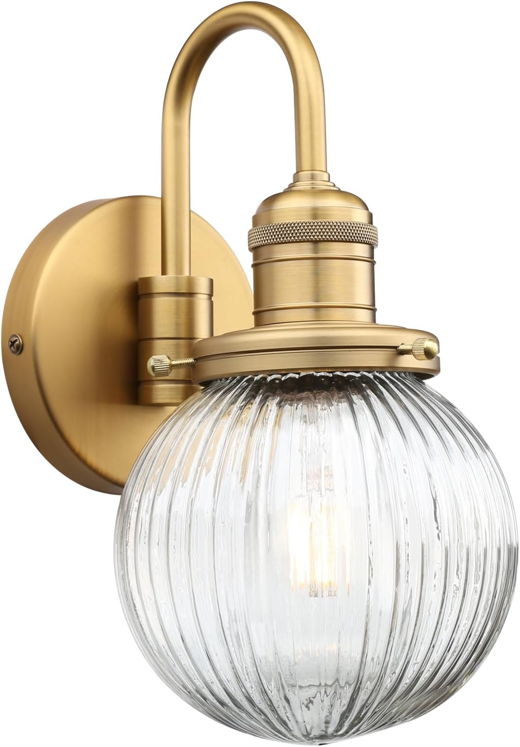 Applique Murale Vintage Avec Abat-jour - Style Loft Industriel - E27 (ampoule Non Incluse) - Bronze