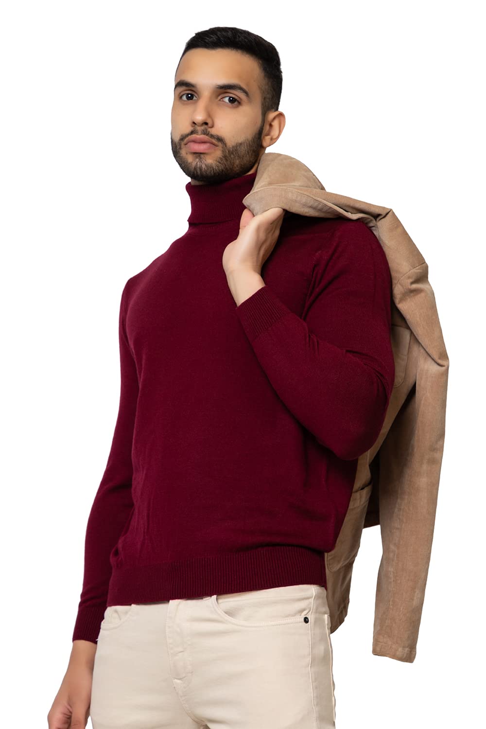 armisto Lambs Wool V-Neck Winter Sweater for Men/Woolmark Certified-picture-38
