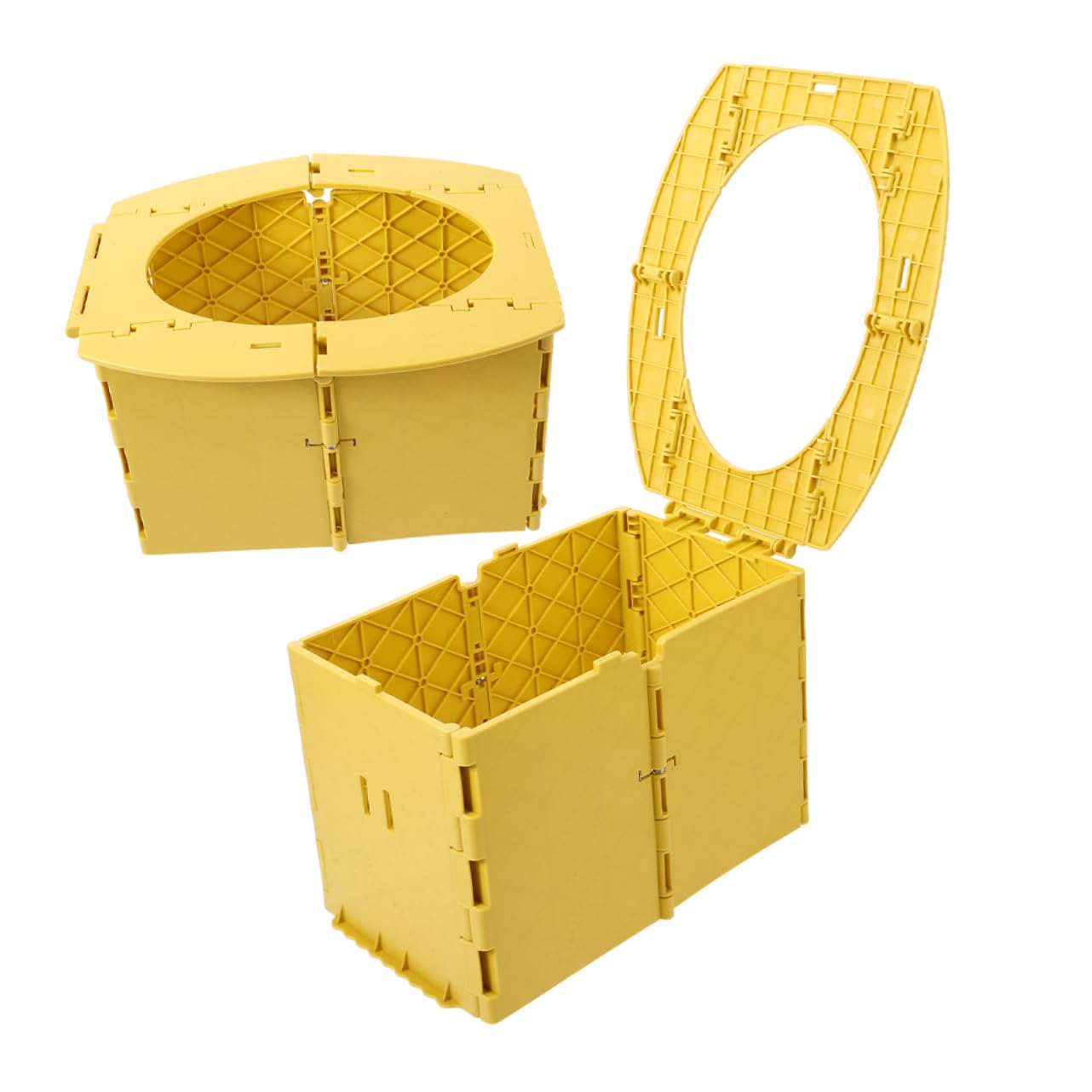 Toddmomy Folding Baby Toilet Seat for Toddlers Portable Potty Training for Boys Girls Compact Travel-Friendly Toilet Trainer