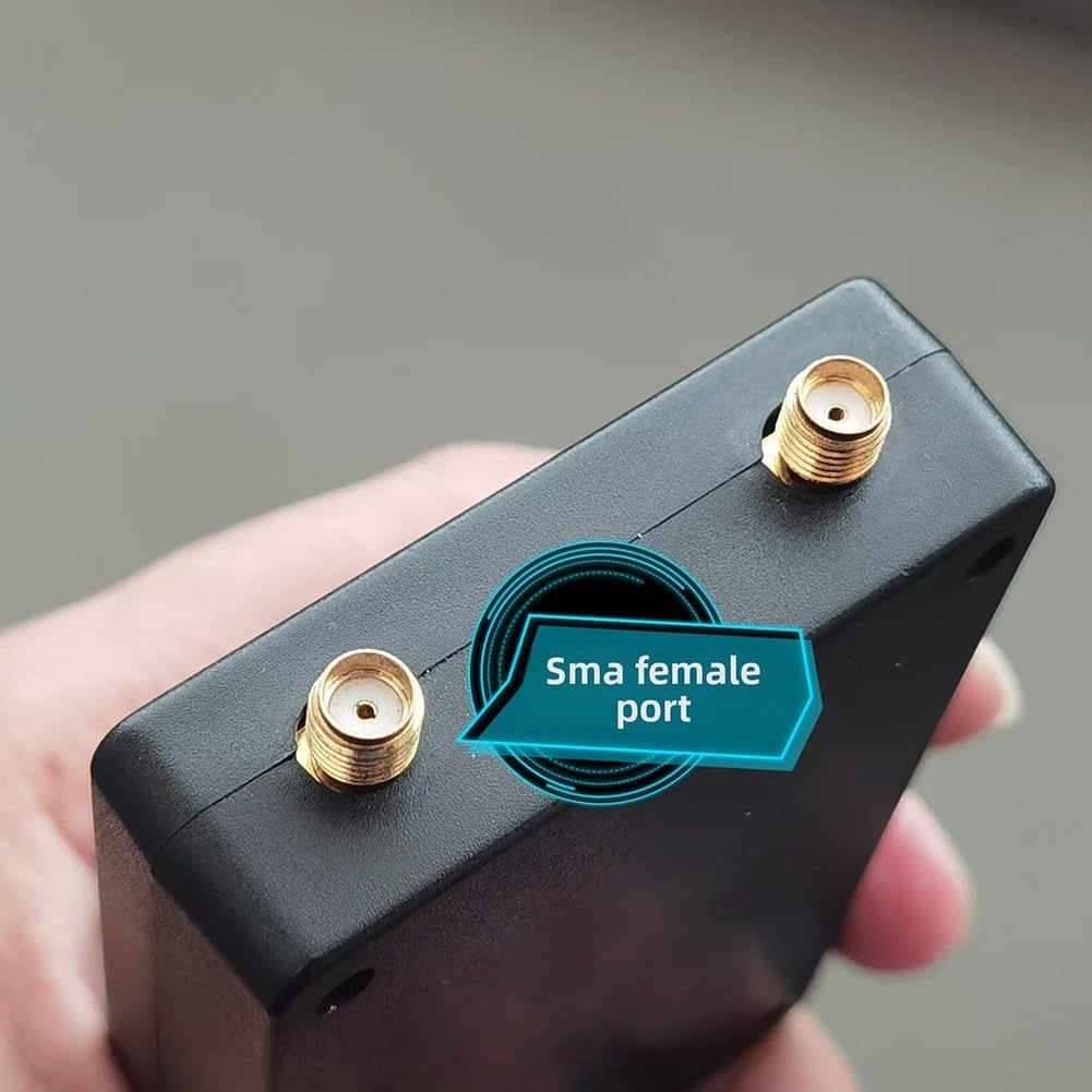Handheld Vector Network Analyzer 1,5 GHz Reichweite für Mini-VNA-Gerät für RF-Signalprüfung für Smith-Diagramm Phasenverzögerung Datenspeicherung