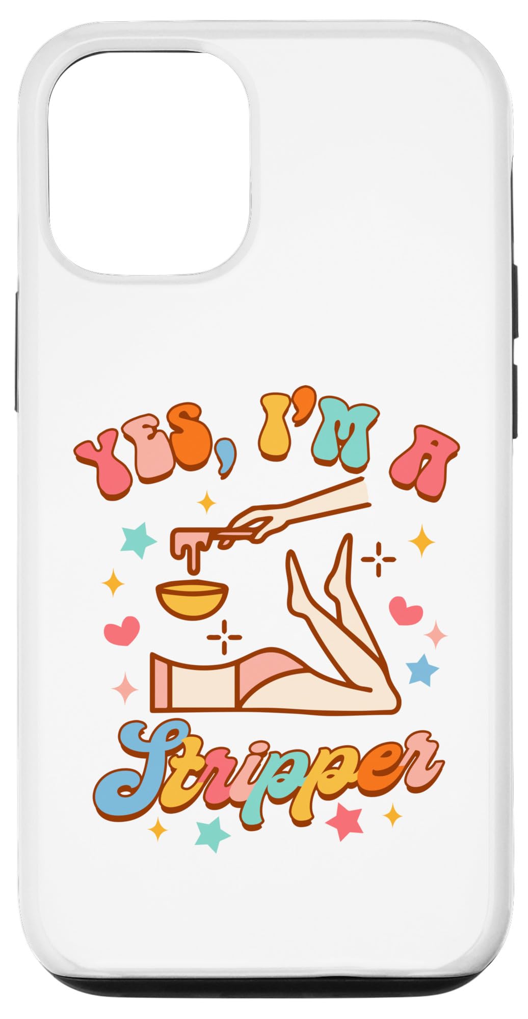 Amazon.com: iPhone 14 Pro Funny Coochie Waxing Specialist Esthetician Yes  Im Stripper Case : Cell Phones & Accessories