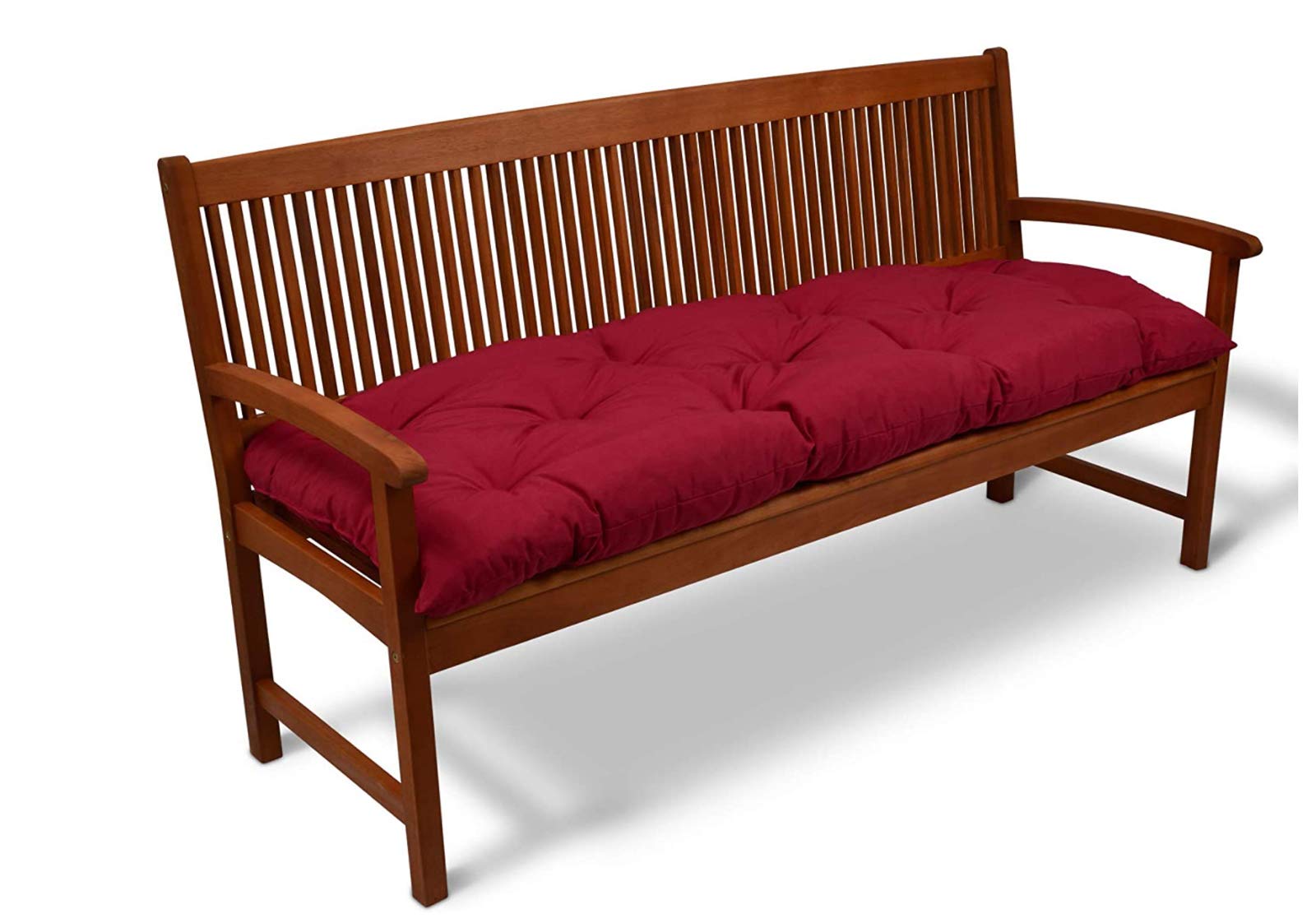 Cuscino Per Panca Rettangolare Lesong, Spesso E Morbido 48x150 Cm, Blu, Per Interni Ed Esterni, Adatto A Panche In Legno E Metallo