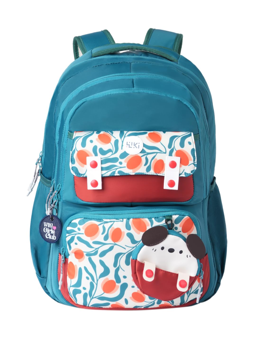 Wiki Bloom 40 Backpack For Girls |19 In-40 Ltr with Laptop Sleeve, DIY Kit, Rain Cover, and Three Compartments with Padded Shoulders |Best for Books,Stationery & Essentials-image-20