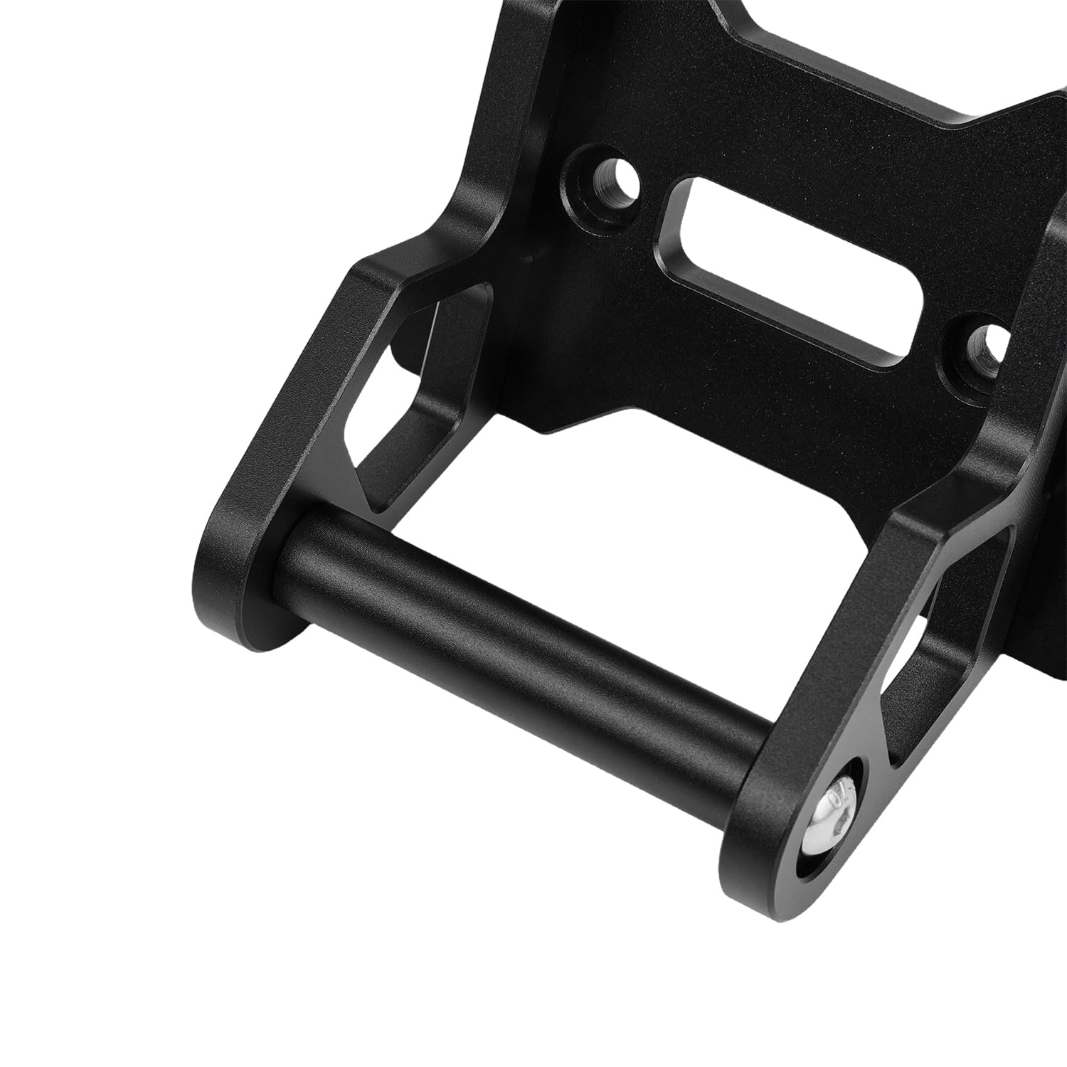 Soporte GPS Moto para CFMOTO 450MT, Soporte Navegación Moto para CFMOTO 450 MT MT450 Ibex 450 2024-2025 ADV Negro-12MM