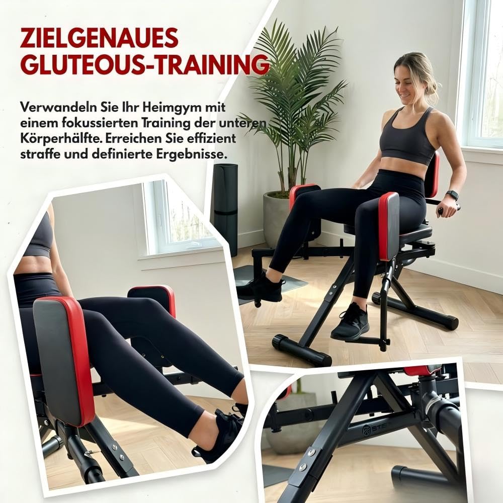 Macchina 2 In 1 Per Adduttori E Abduttori Dell'anca, , Attrezzo Per I Glutei E Allenamento Delle Cosce Con 12 Livelli Di Resistenza