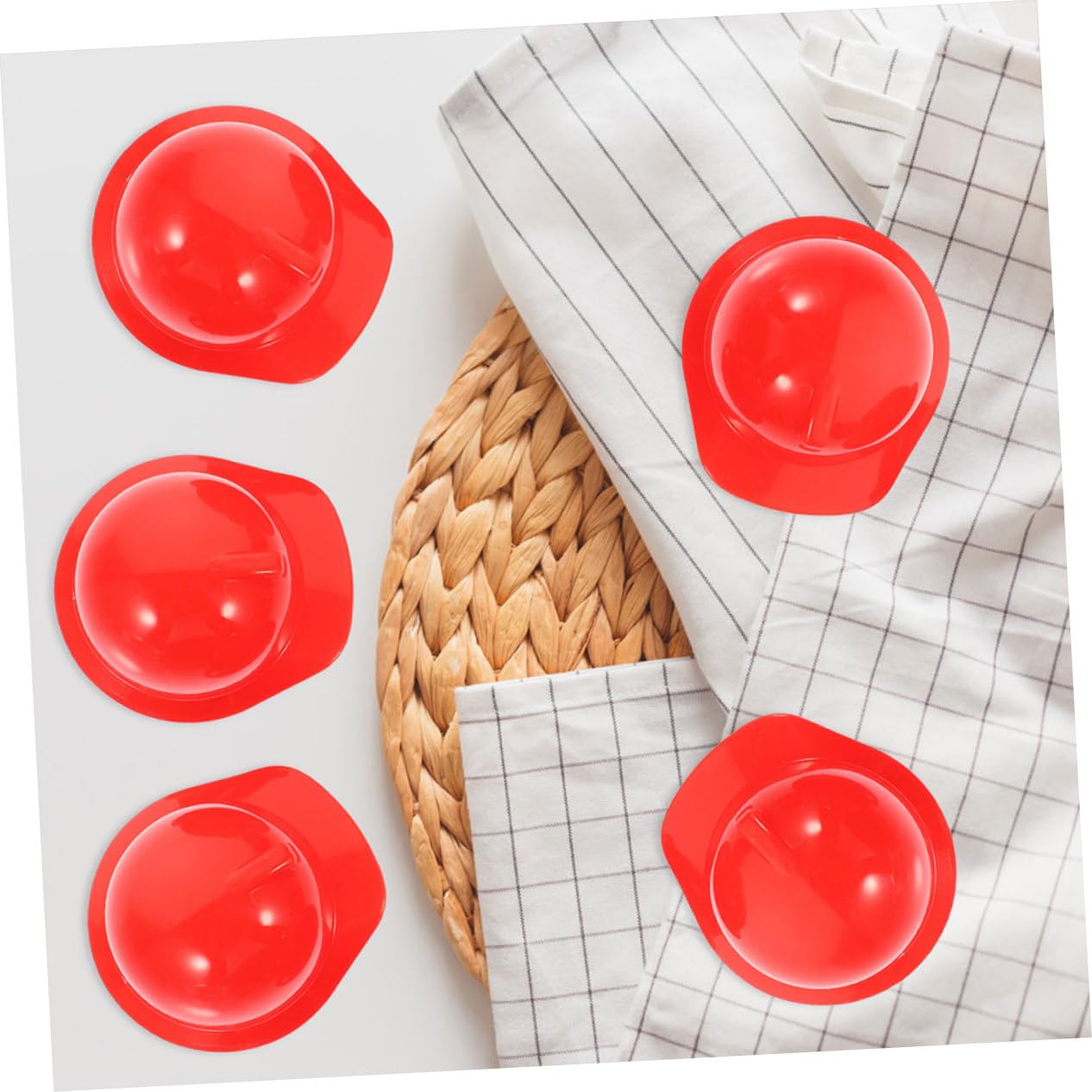 GARVALON 10Pcs Miniature Construction Hats for Dolls Plastic Safety Helmets for Party Decorations Creative Pet Accessories and Fun Role Play Activities