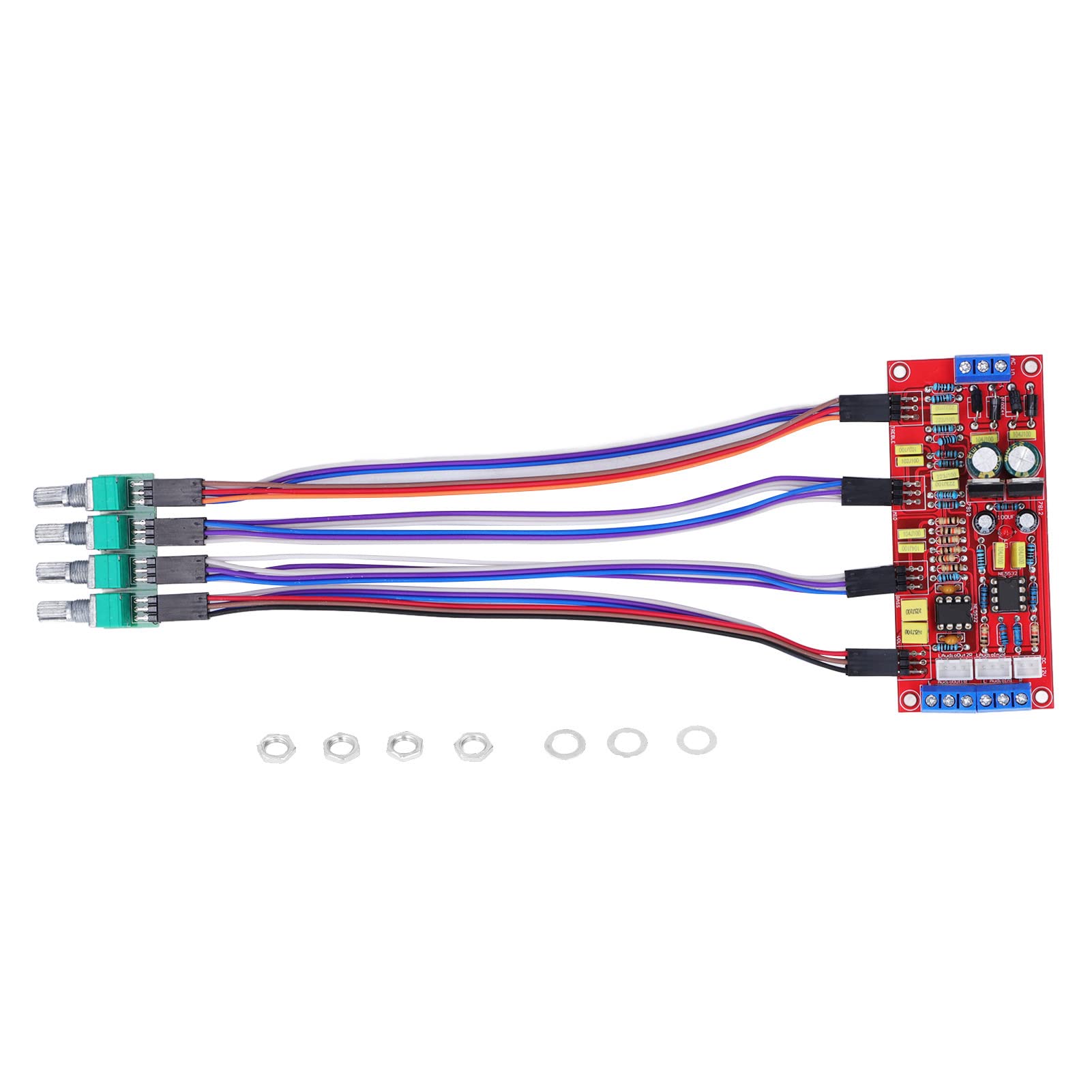 Tone Board HiFi NE5532 Preamplifier Preamp Module Bass Treble Balance Volume Control