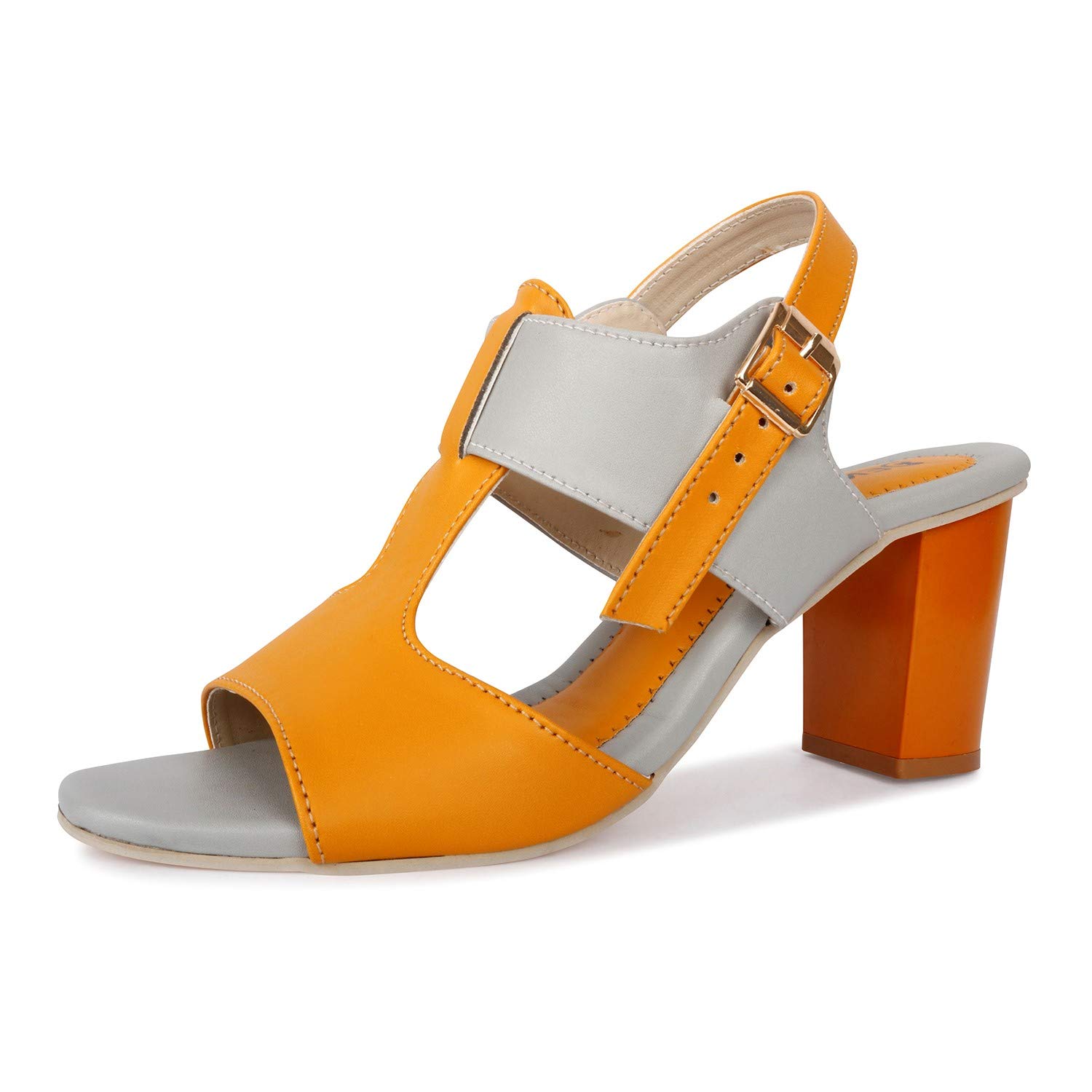Denill Womens Block Heels Yellow Uk- 5 (B08KHJPPP2) Amazon Price History, Amazon Price Tracker