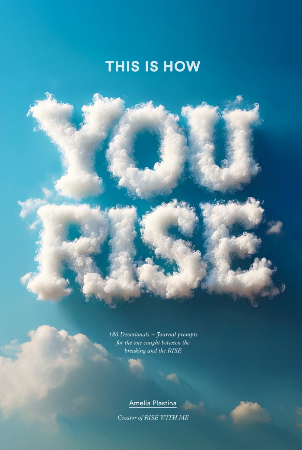 This Is How You Rise: 180 Daily Devotionals + Journal Prompts for the One Caught Between the Breaking and the Rise (Black and White Edition)