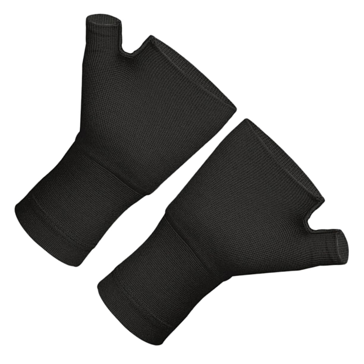 LIFKOME 1 Pair Sports Wrist Thumb Support Sleeve Breathable Compression Gloves for Climbing Cycling Badminton Baseball (black Xl)