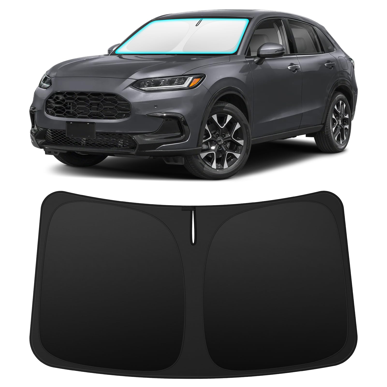 INSAUTO Custom Fit Windshield Sun Shade for Honda HRV HR-V 2023-2027