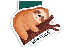 Sloth Magnets: The Ultimate Companion for Bookworms