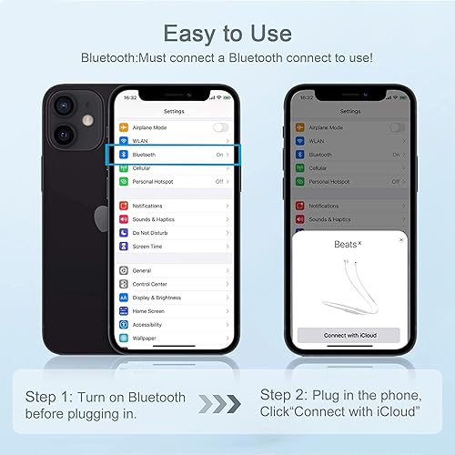 Miniatura 2 de Auriculares con cable, auriculares con micrófono integrado y control de volumen, control remoto de música, llamadas telefónicas, auriculares con