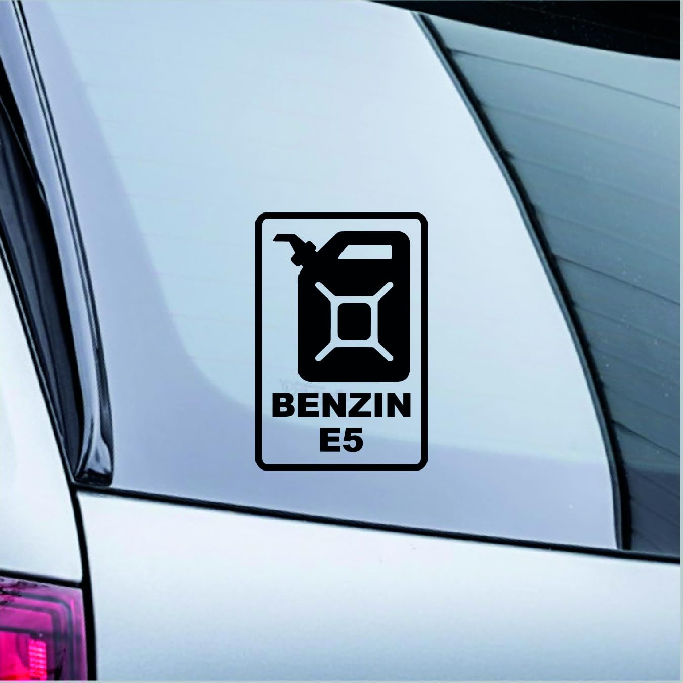 Adesivo Adesivo Serbatoio E5 - Sticker Riserva Carburante Effetto Opaco - Prodotto In Germania Da Stickerfreaks