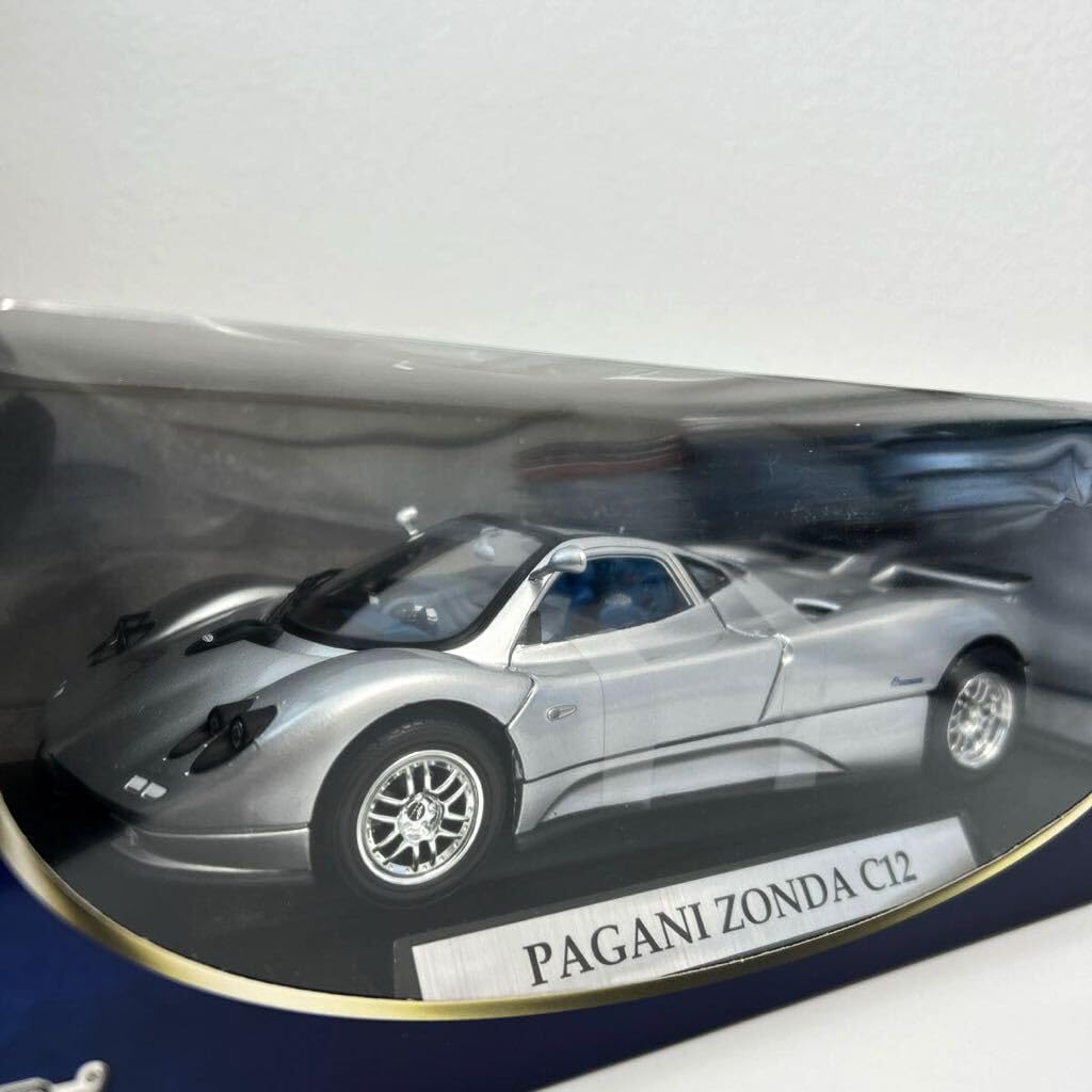 Amazon | MOTOR MAX 1/18 PAGANI ZONDA C12 Silver モーターマックス