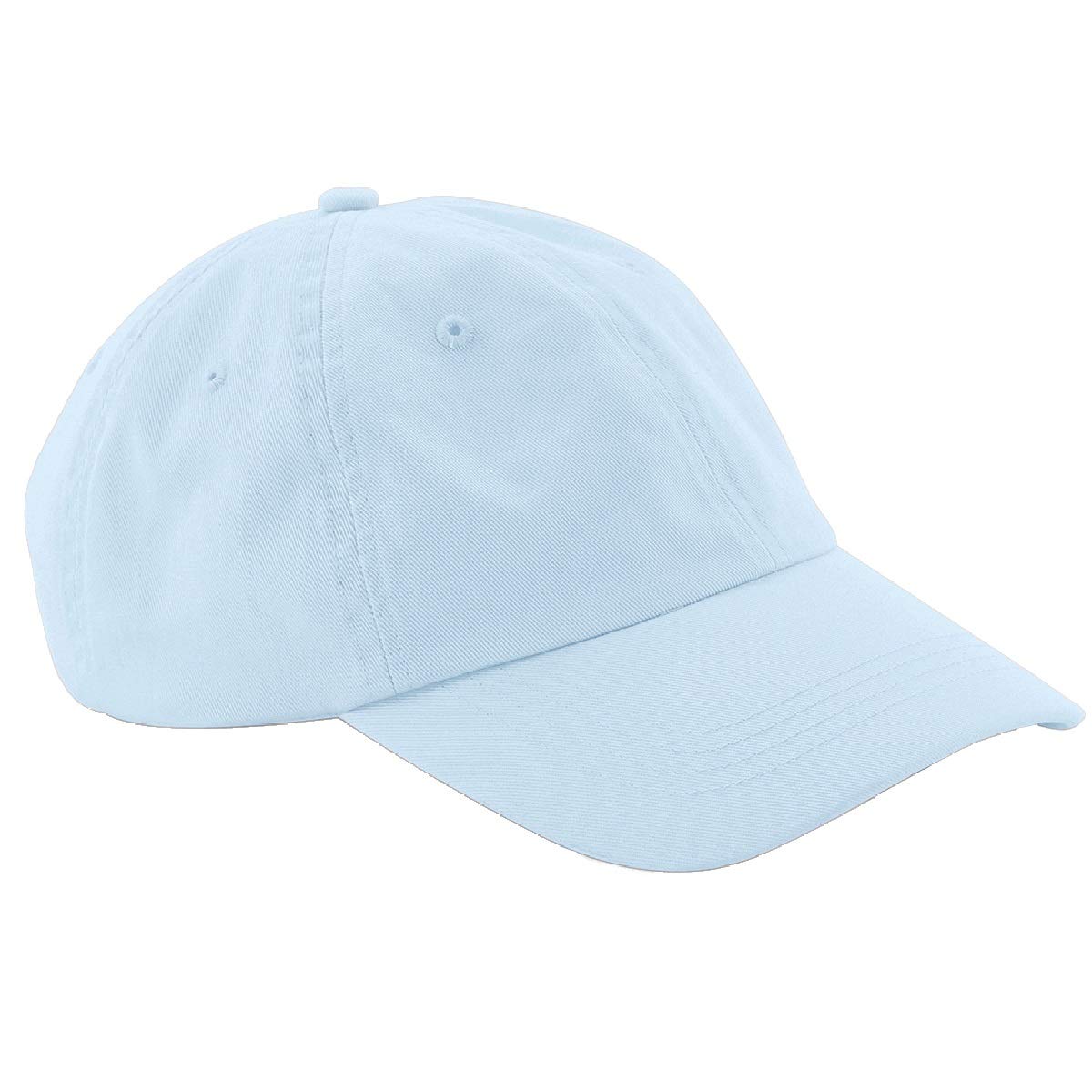 Beechfield B653 Low Profile 6 Panel Dad Cap - Pastel Blue
