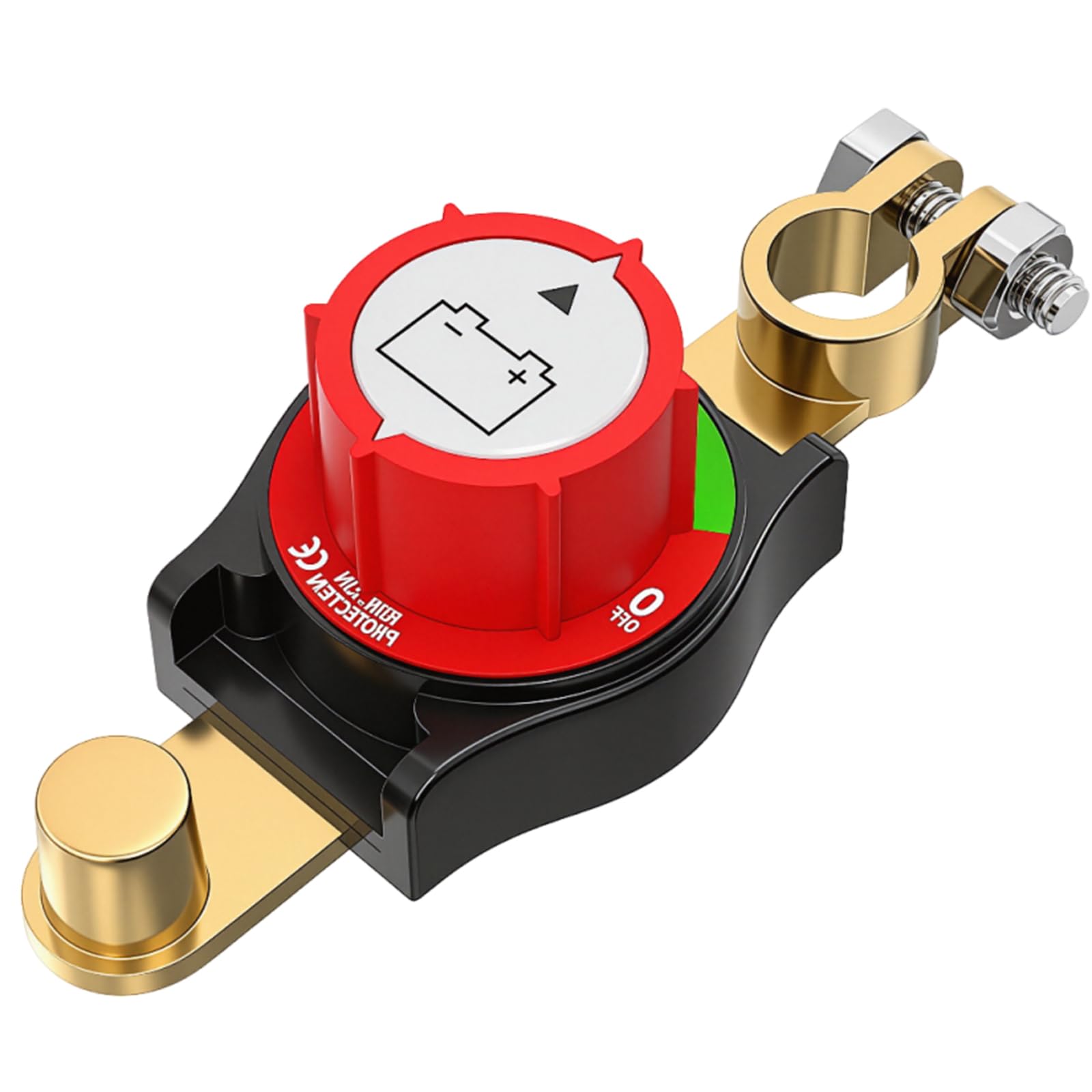 Car Battery Cut Off Switch, Battery Disconnect Switch for Long-Term Parking Protection, Power Shut Off Isolator for Auto, RV, Marine and Custom DIY Circuits-picture-21