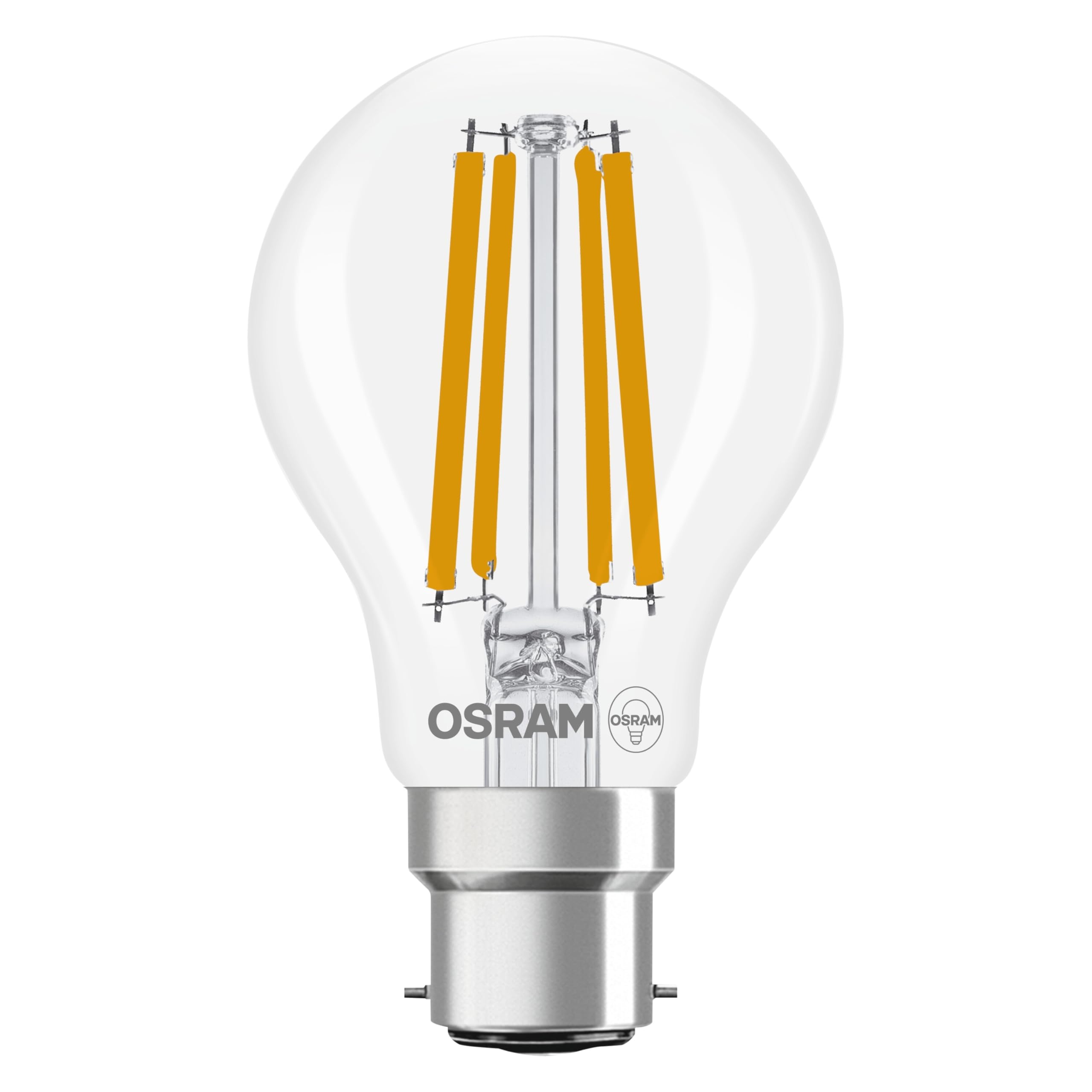 Osram Superstar Classic A100 11 W 865 Daylight 6500 K B22d Clear LED Light 1521 Lumen 15000 Hours Dimmable