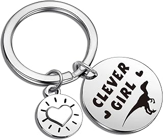 Dinosaur Jewelry Velociraptor Keychain Raptor Jewelry Dinosaur Lover Jewelry Dinosaur Gift Movie Fan Gift Dinosaur Keychain Raptor Gift Dinosaur Lover Gift Dinosaur Lover Keychain