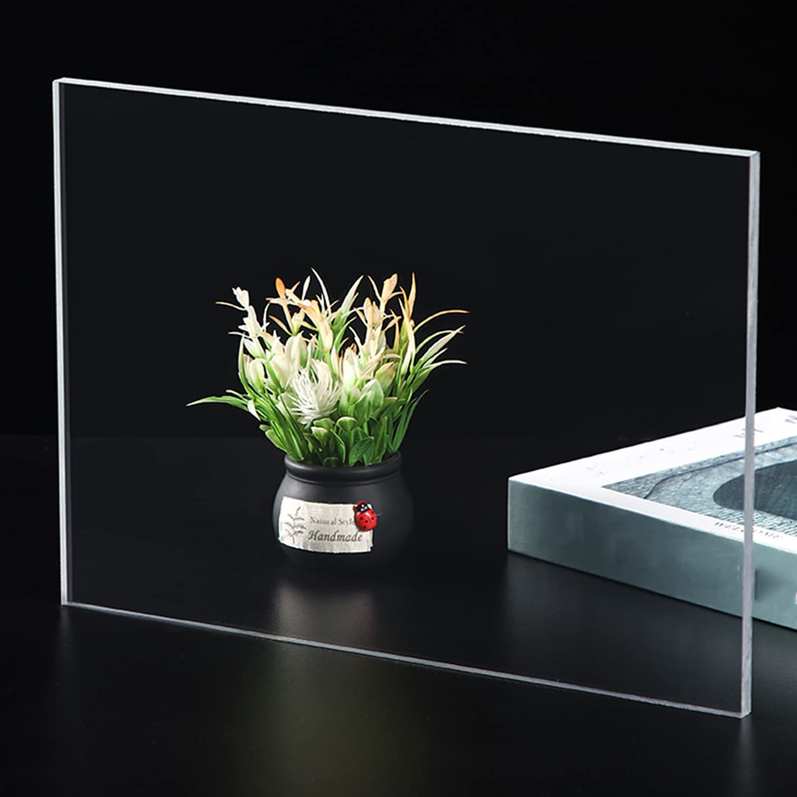 Transparente PC-Lochplatte (1,5 Mm) Mit 10 Mm Löchern – Wasserdicht, Diebstahlsicher, Für Balkon & Garten