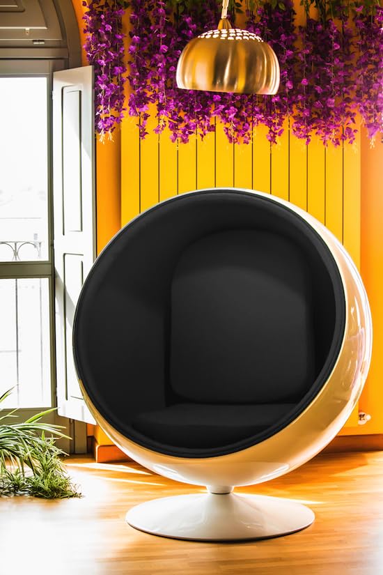 Réplique Fauteuil design BALL CHAIR (noir)