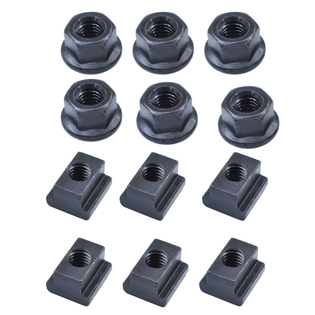 WFLNHB 58 Pcs Pro-Series 1/2" T-Slot 3/8"-16 Stud Clamping Kit for Bridgeport Mill