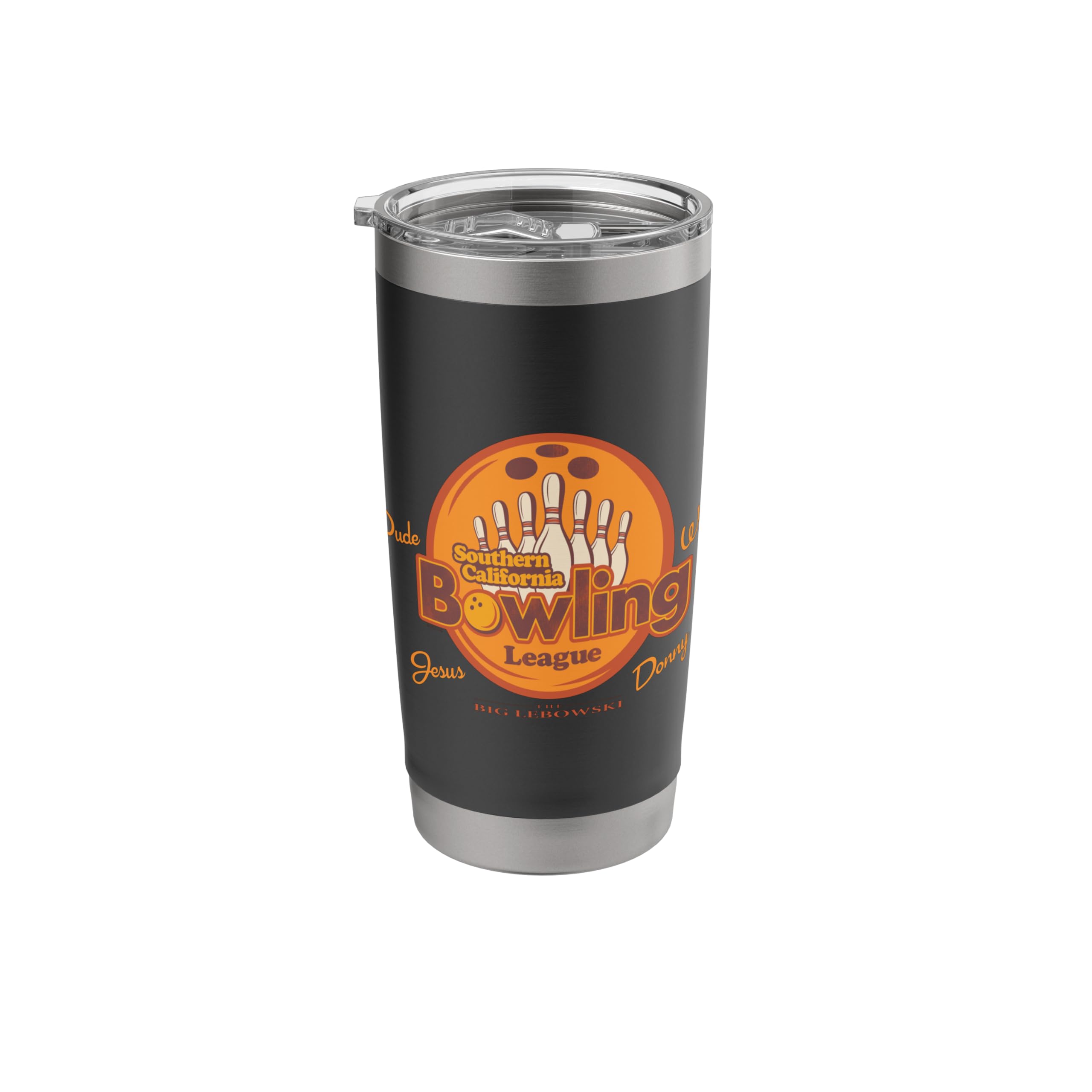 The Big Lebowski Bowling League Stainless Steel Insulated Tumbler