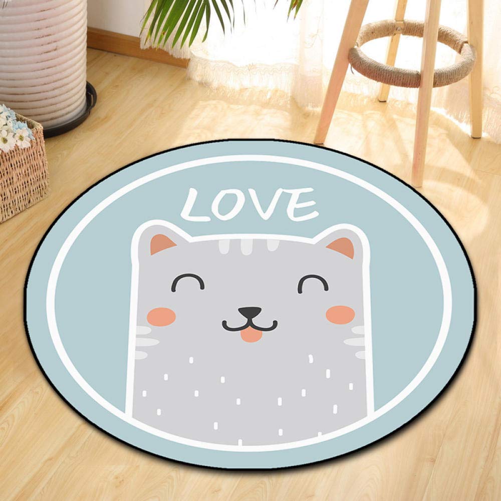 SYFANG LOVE Ultra Soft Indoor Modern Area Rugs, Area Rug Soft Easy to Clean Stain Resistant, Area rugs soft kids room rugs Home Decor entryway mats, 120cm