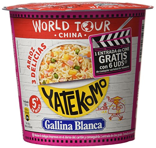 Gallina Blanca Yatekomo Arroz 3Delicias - 88 gr