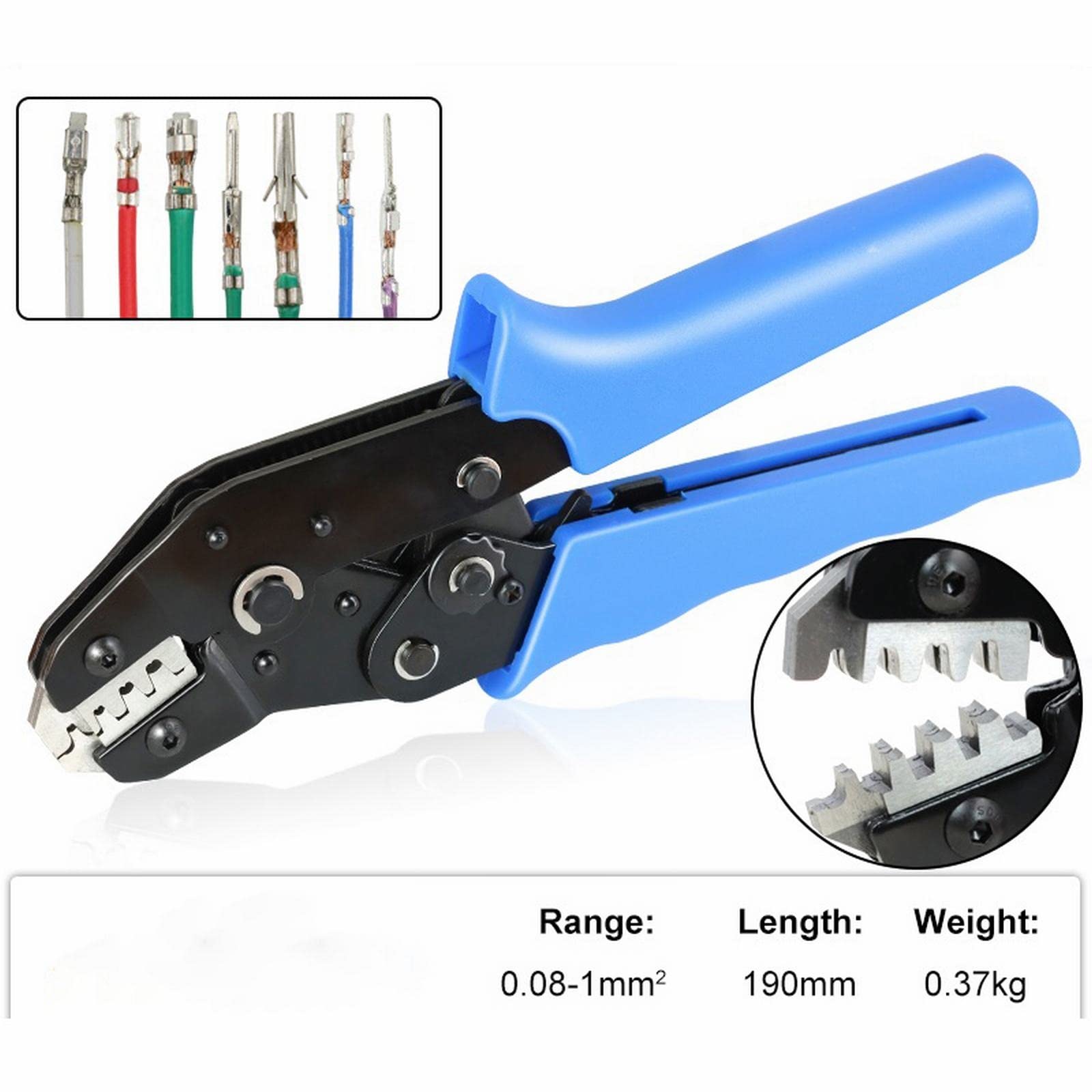 JINGYAN Szczypce Crimping Pliers Terminals Car Connector Wire Electrician Tools Set