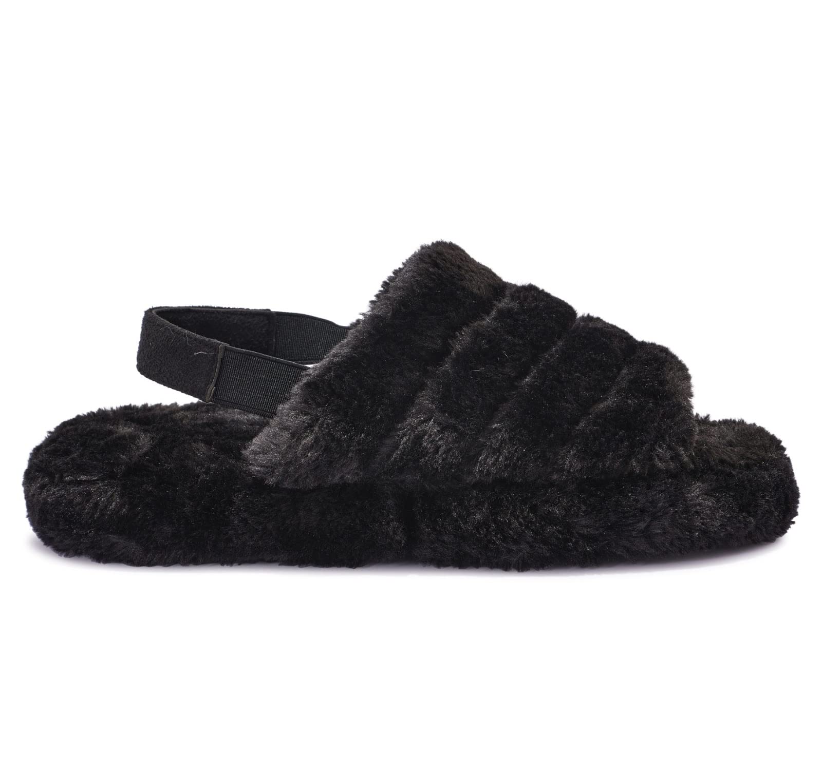 Fluffy Slumber Faux Fur Slider Faux Fur Slide Slippers Loft On Sale