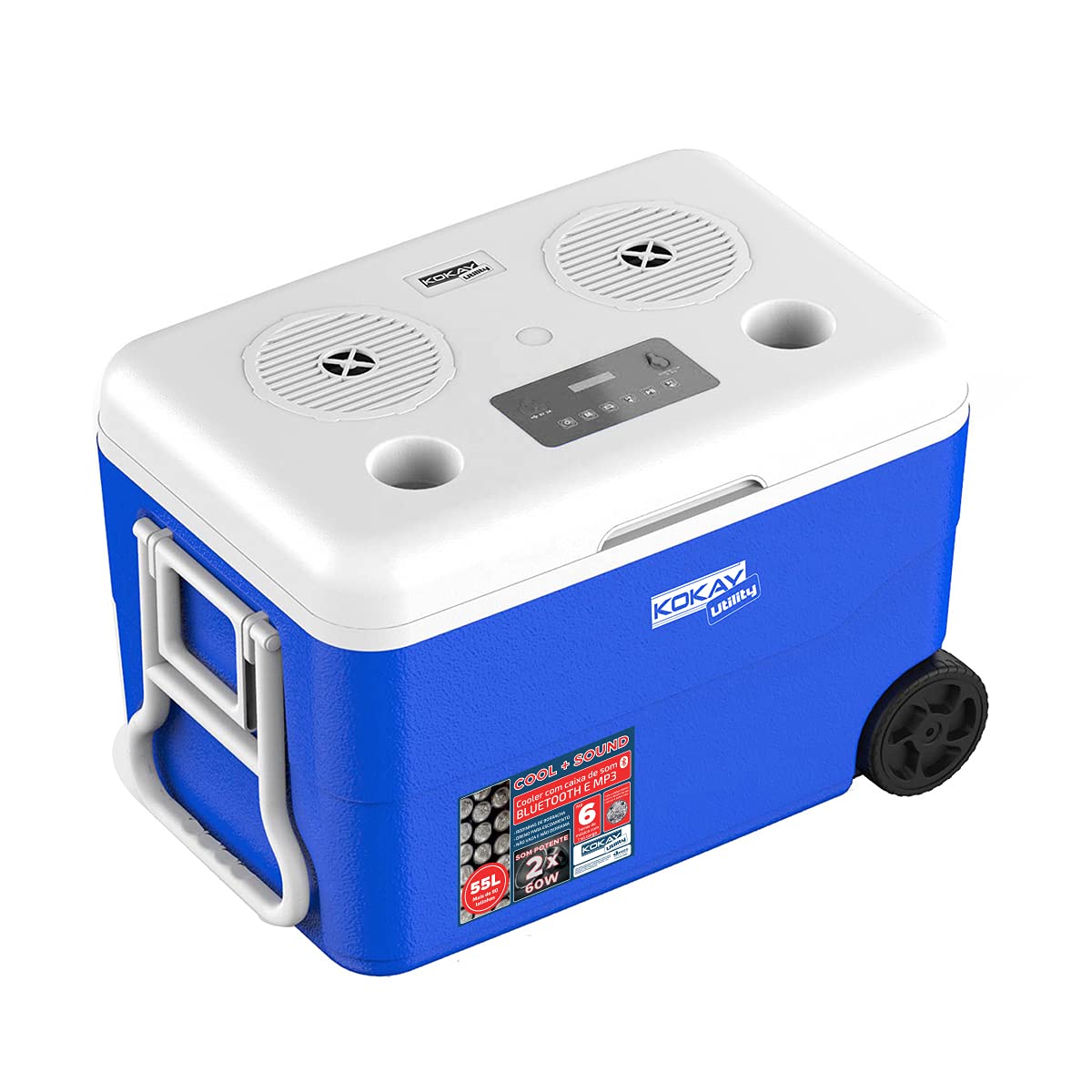 KALT ヒューイコブラ HUEY Cobra 500 　ギャーボックス Caixa Termica Cooler Com Som Bluetooth Embutido 55 Litros Com