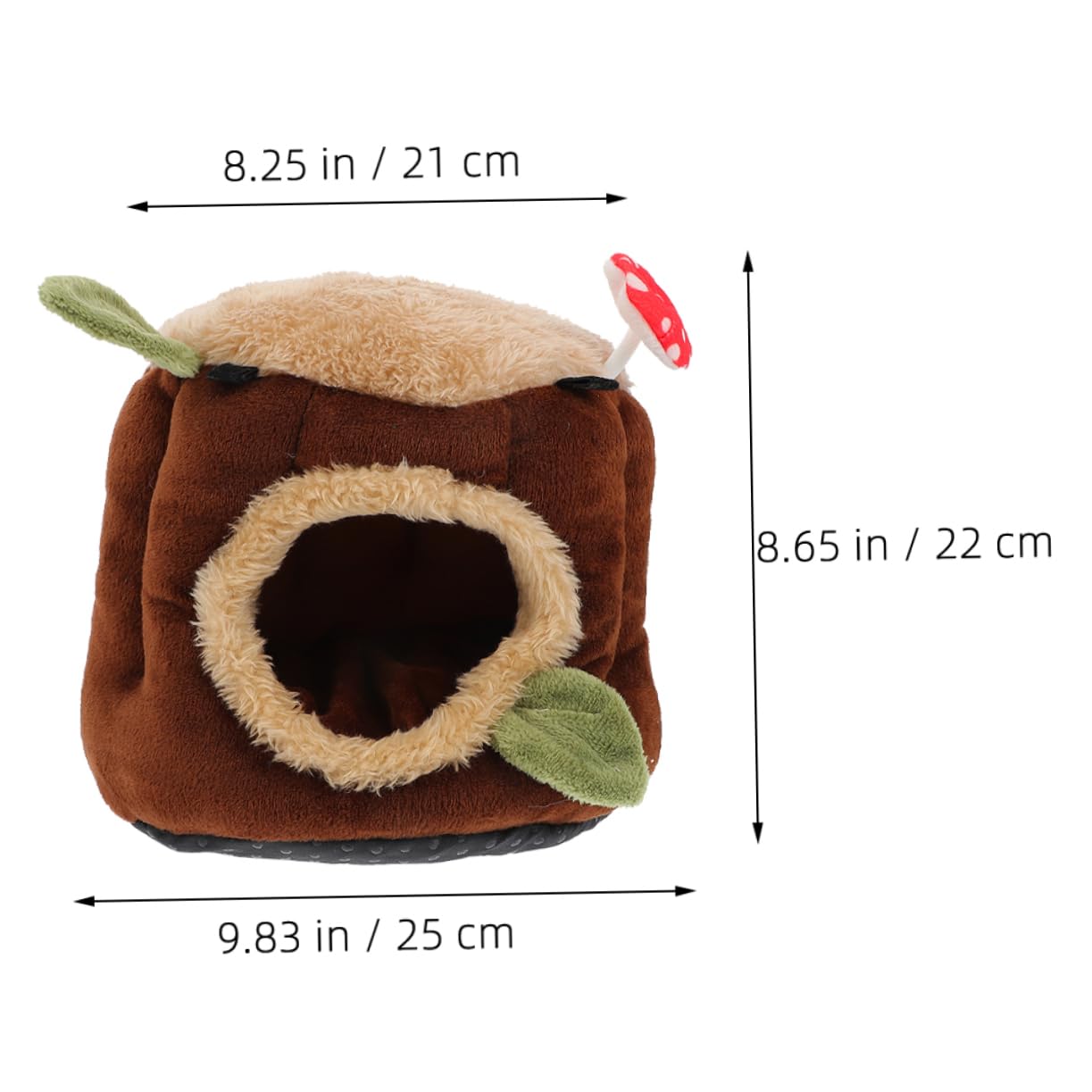 cuccia per piccoli animali, 3 pz Coniglio Nano Nido di Cotone Casa Cincillà Fornitura Calda(A)
