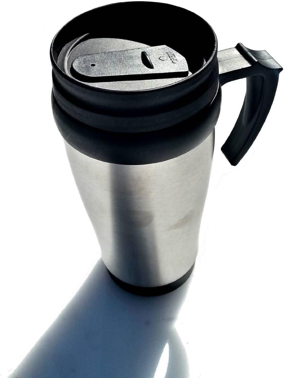 16oz Stainless Steel Insulated Liner Travel Tumbler Coffee Thermos Mug Tea Cup by Mega Tumbler