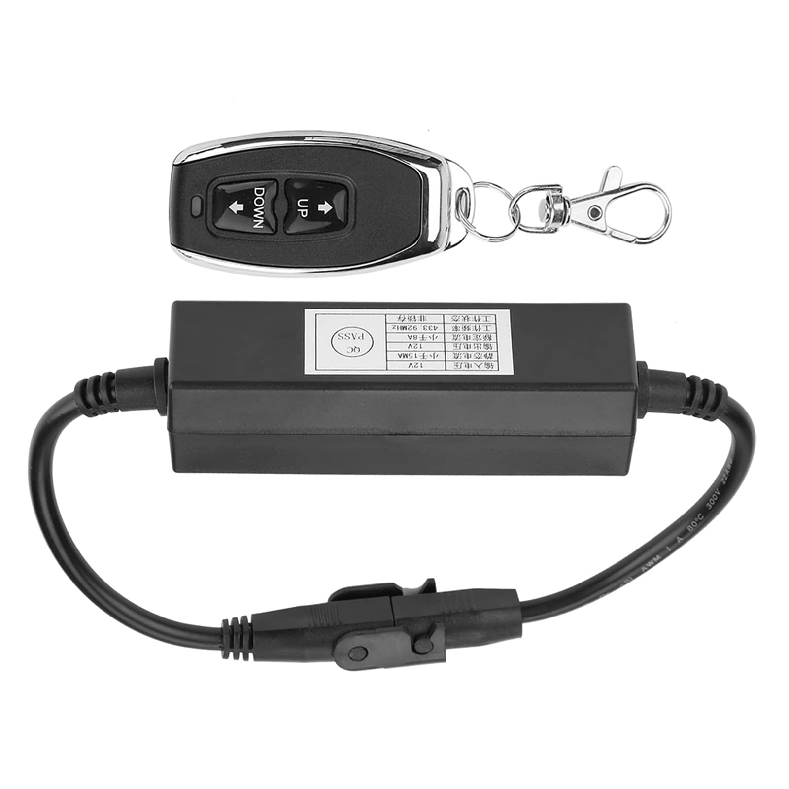 12V DC Motor Actuador Lineal Control Remoto Inalámbrico Interruptor DPDT Adelante Retroceso