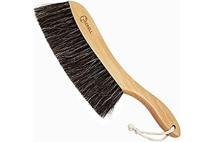 Extendable Horse Hair Brush for Effortless Cleaning