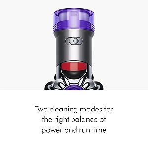 Dyson V8 Plus Cordless Vacuum, Cleans Hard Floors and Carpets, Detangles, Converts to Handheld, 115AW, 2 Power Modes, Up to 40 Minutes