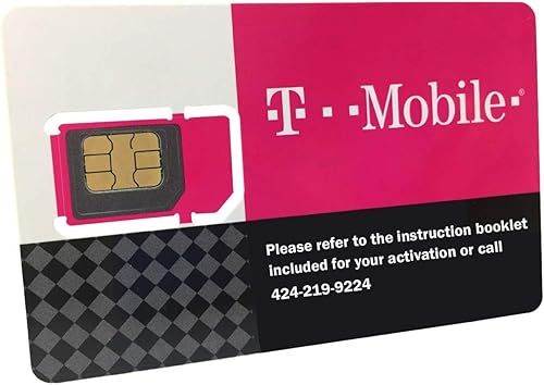 T-Mobile Tarjeta SIM prepagada ilimitada de llamadas, mensajes de texto y datos en Estados Unidos durante 14 días