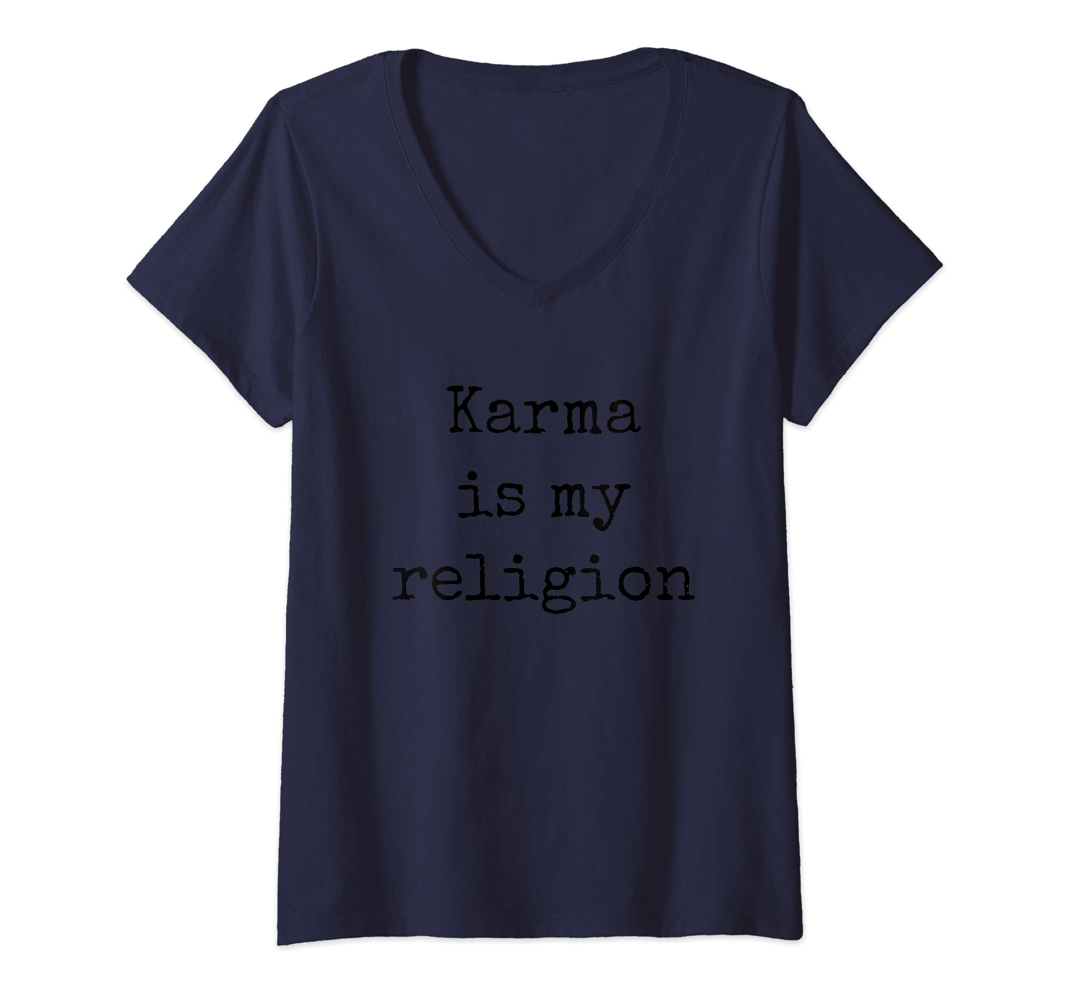 NikeWomens Karma V-Neck T-Shirt