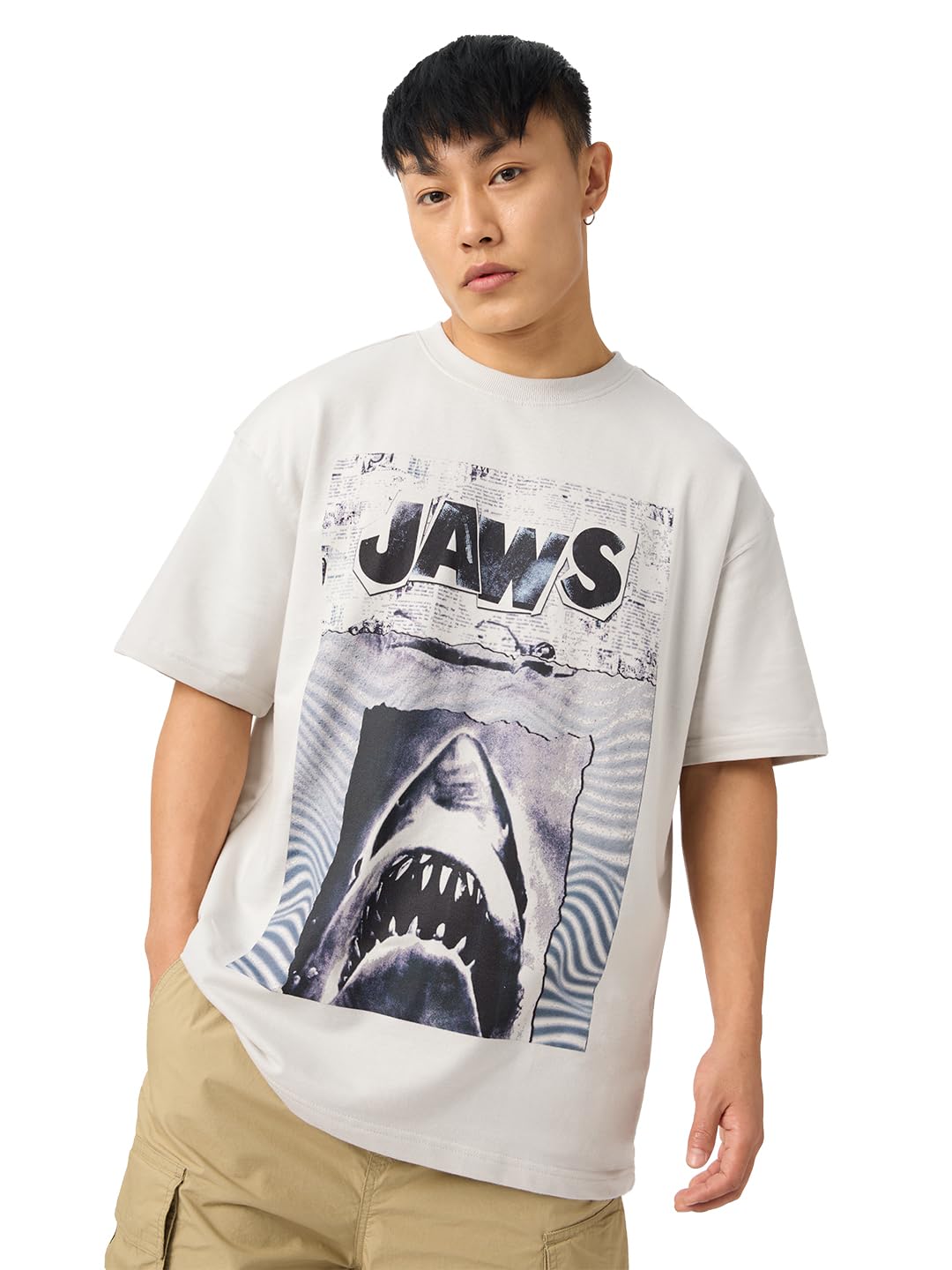 Buy The Souled Store Official Jaws : Monochrome Mens and Boys