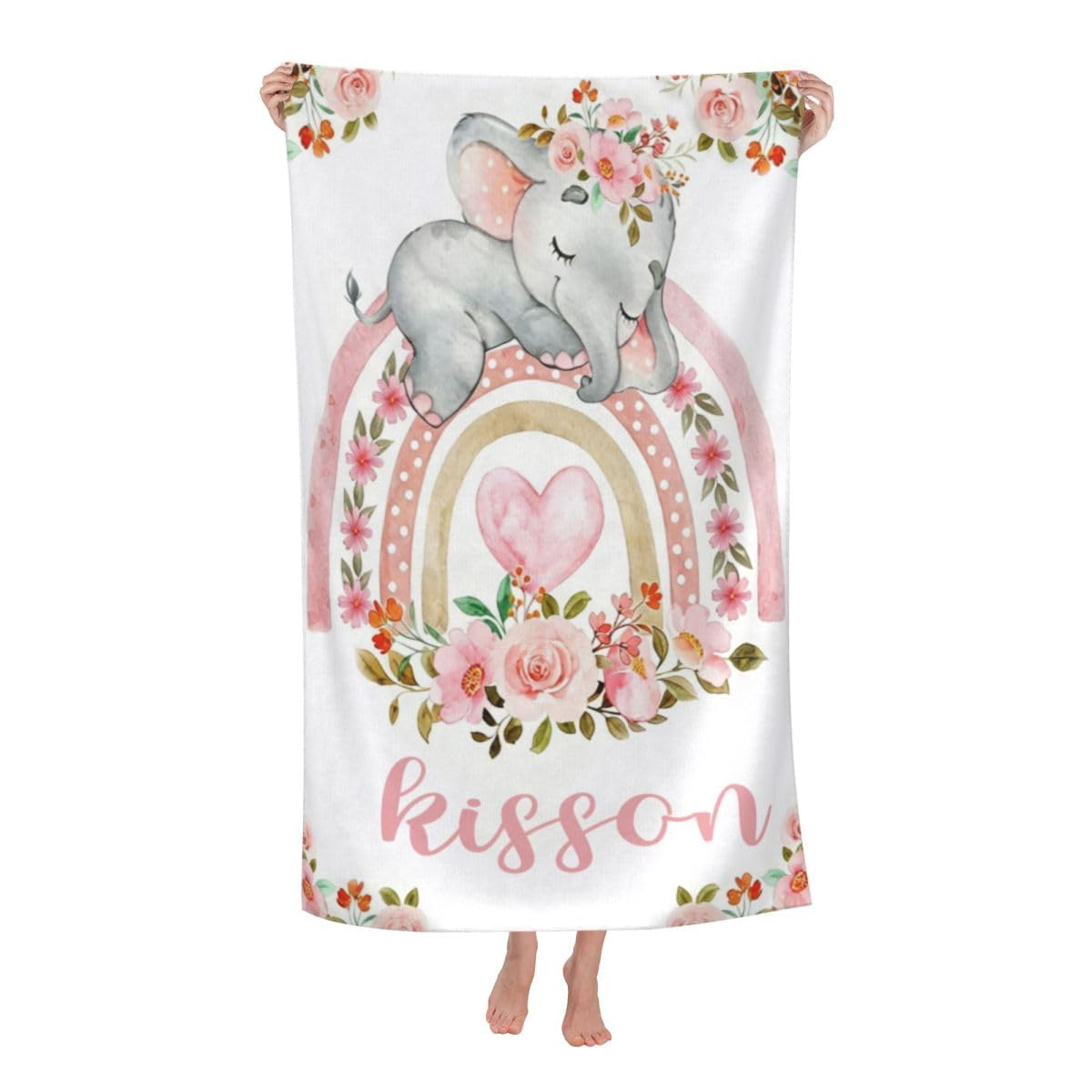 NGGBBDYGB Custom Made Bulk Beach Towels With Names For Group Event Souvenirs