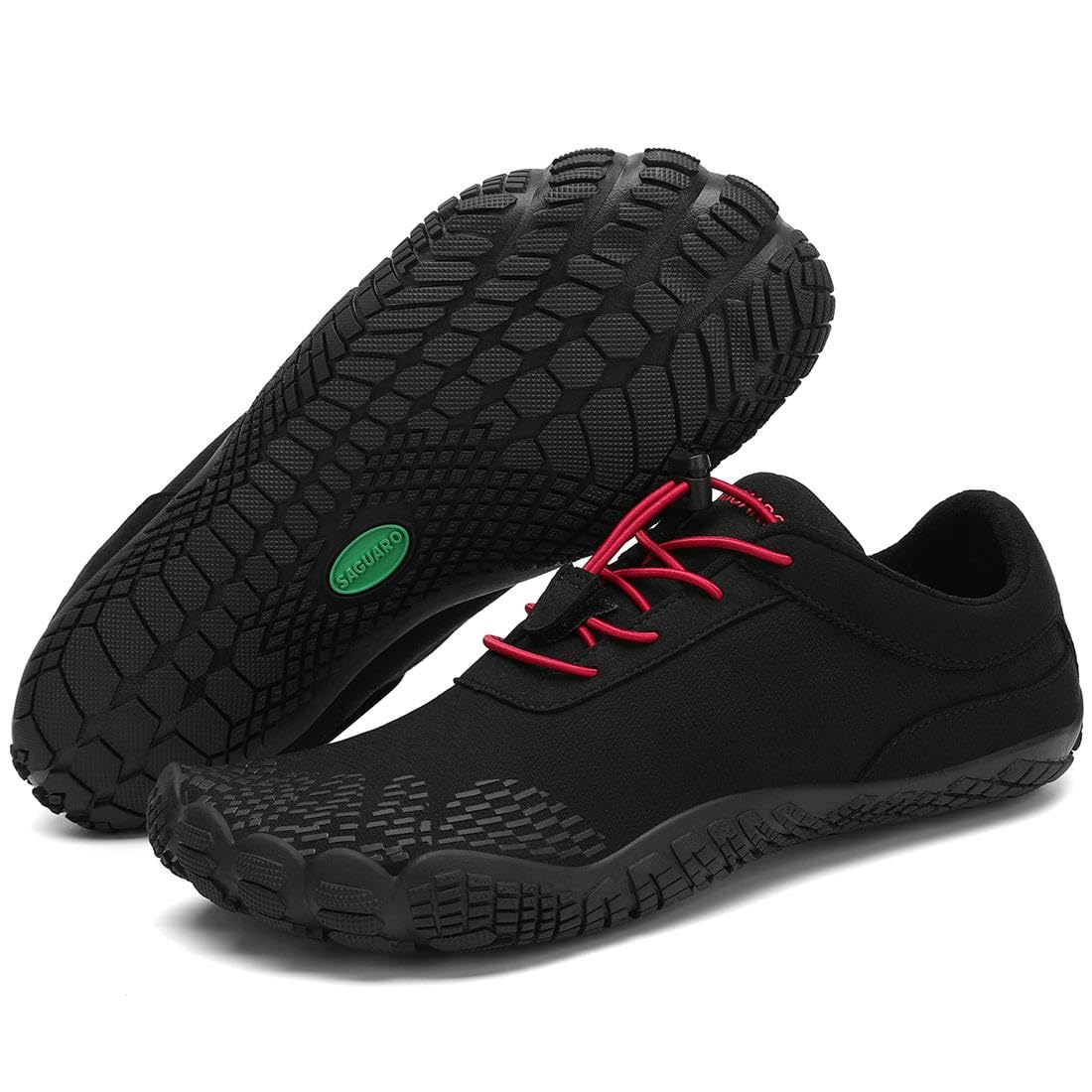 SAGUARO Scarpe Barefoot Minimaliste Uomo Donna - Scarpe Scogli Leggere Traspiranti Antiscivolo - con Padelle Larghe e Zero Gocce
