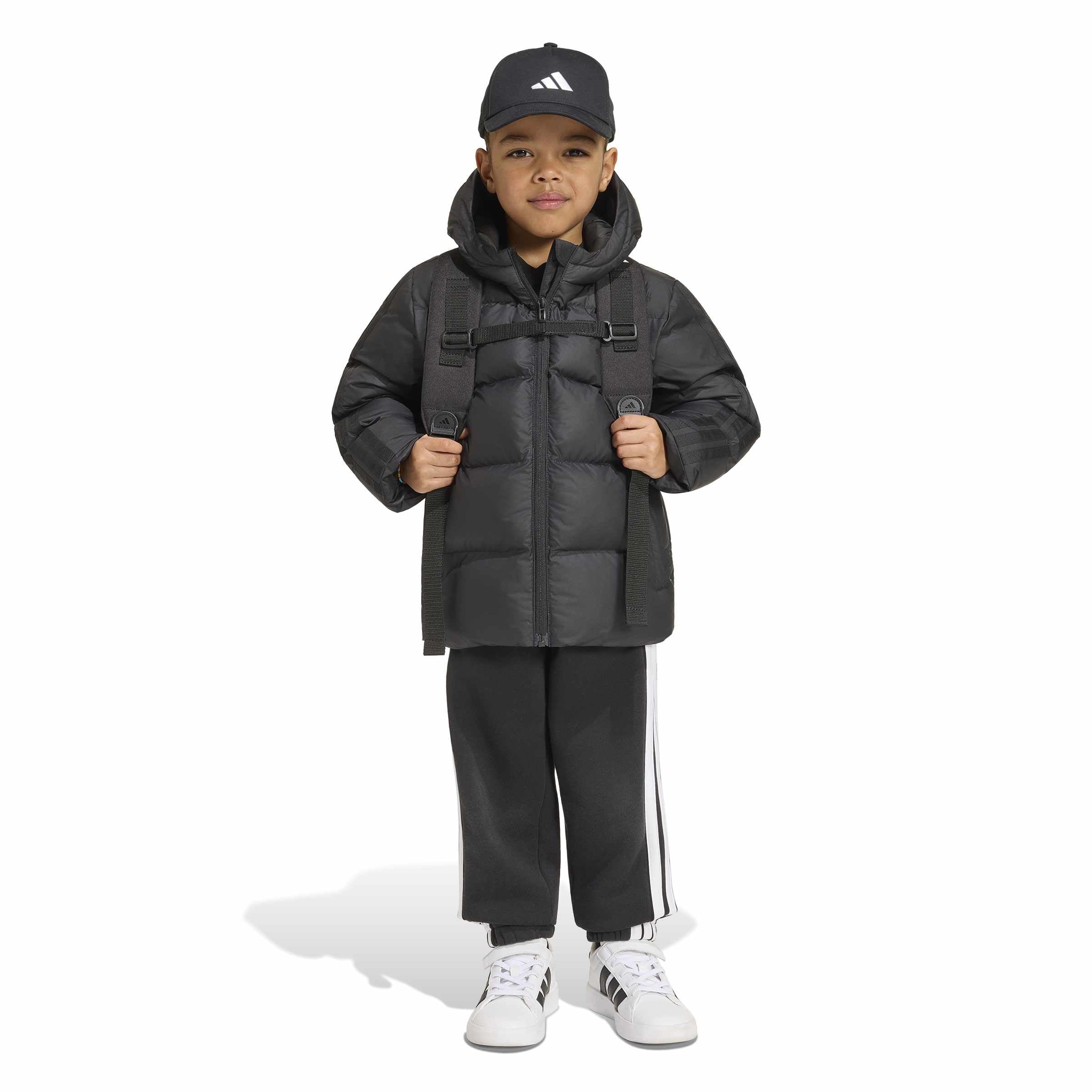 adidas Unisex Kinder 3 Stripes Synthetic Down Jacke