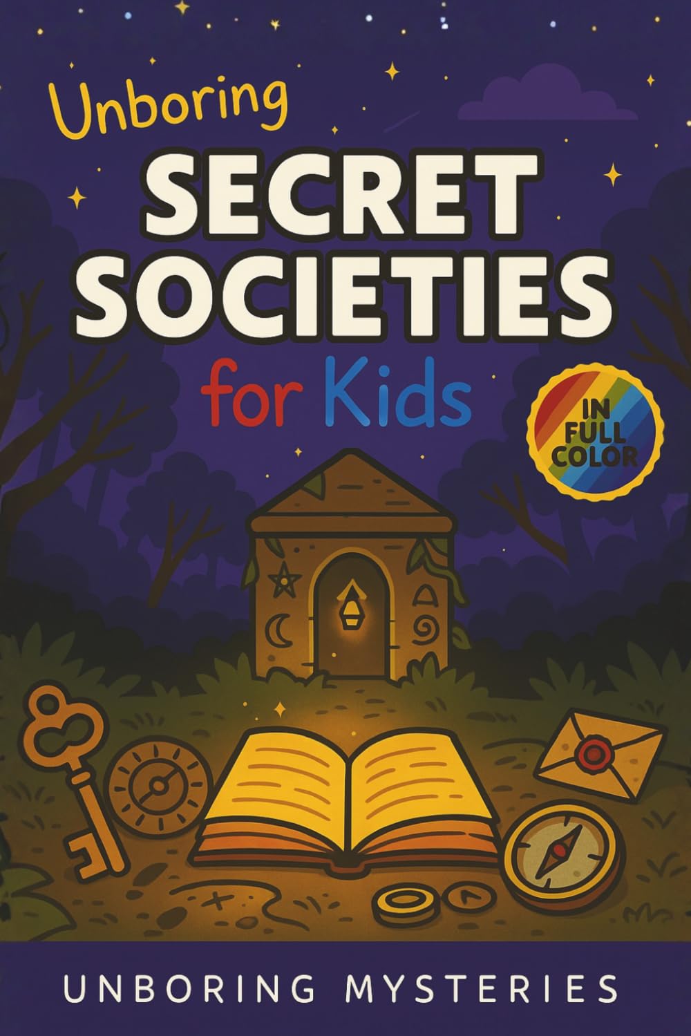 Unboring Secret Societies for Kids: Funny, Fascinating Guide to the Strangest True Secret Societies, Hidden Secrets, and Unexplained History (Unsolved ... Activities for Classrooms and Homeschoolers)