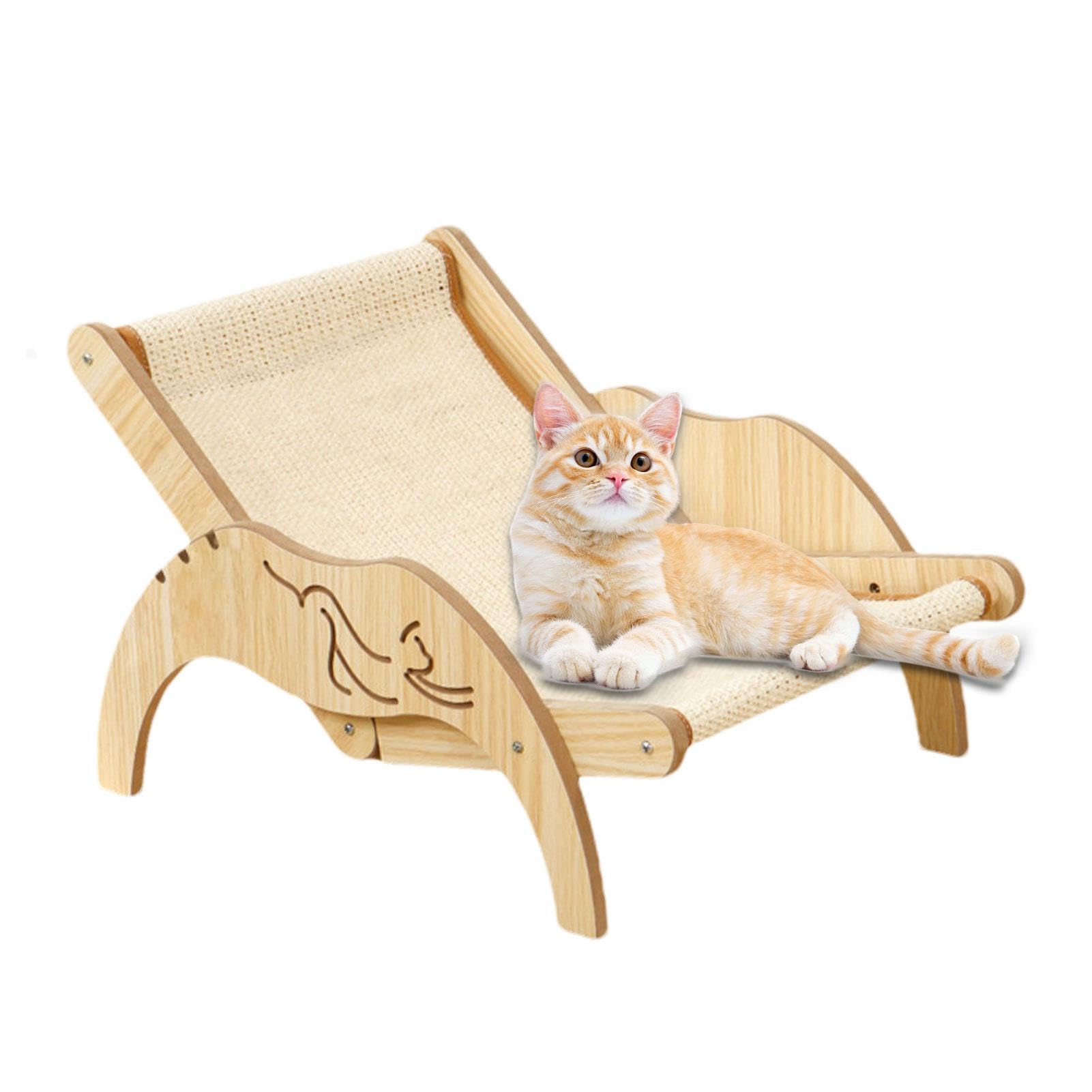 Amazon.co.jp: 猫用サイザル麻椅子 - 3 つの高さ調節可能な折りたたみ