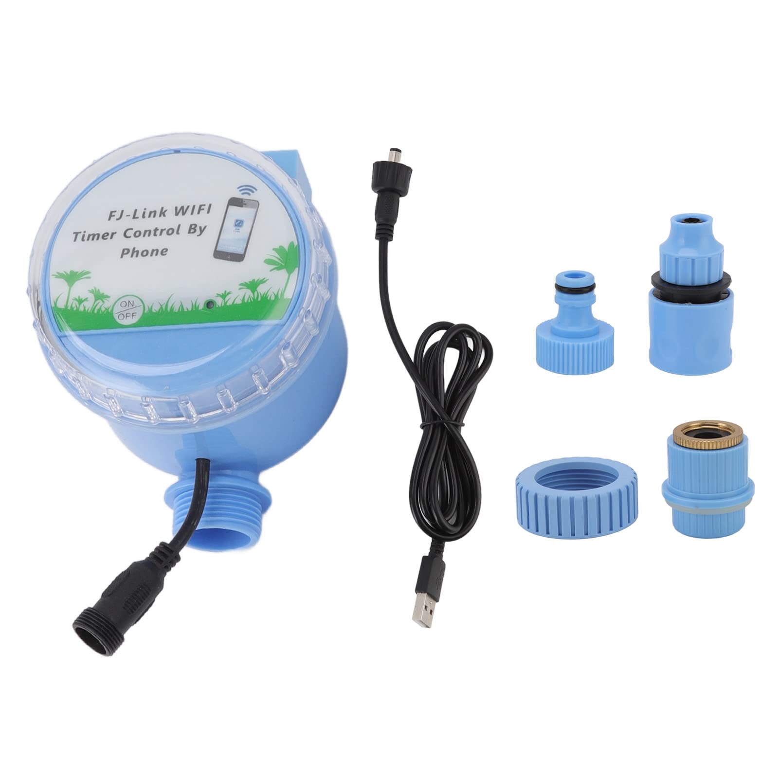 Cryfokt Temporizador de Riego Inteligente con Sensor de Lluvia, IP67